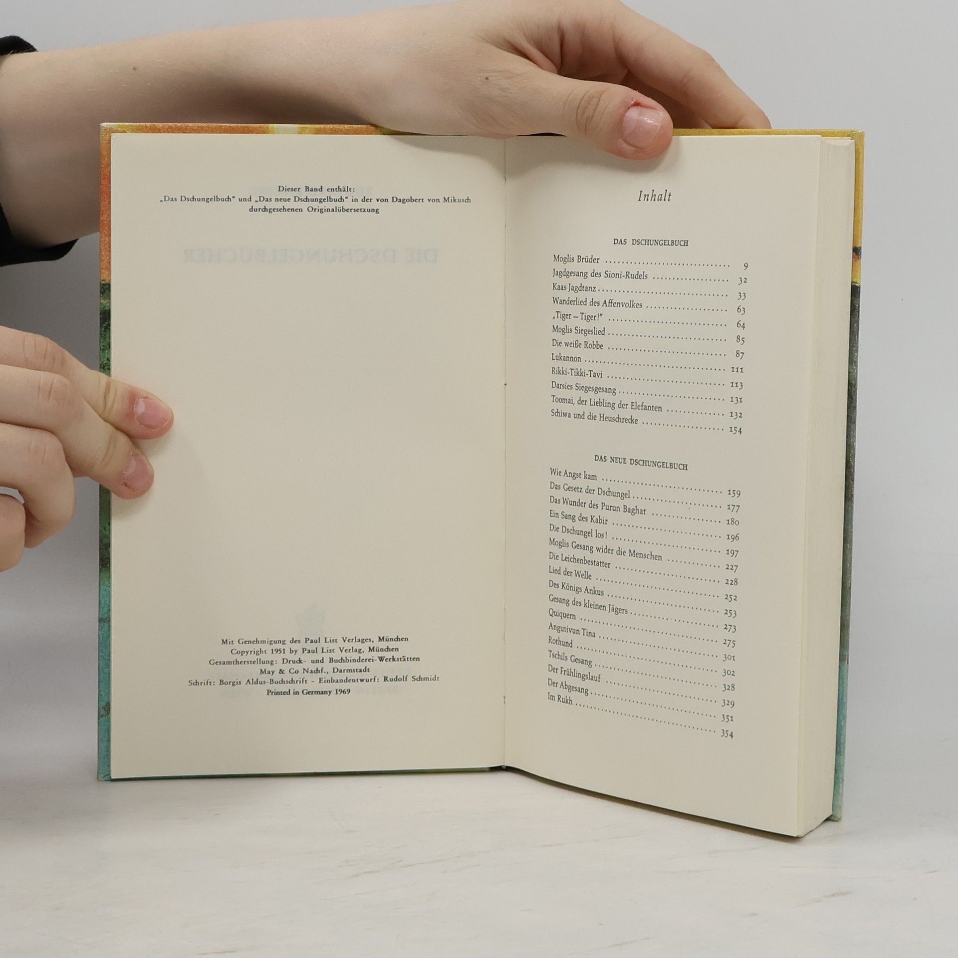 Rudyard Kipling Die Dschungel Bücher
