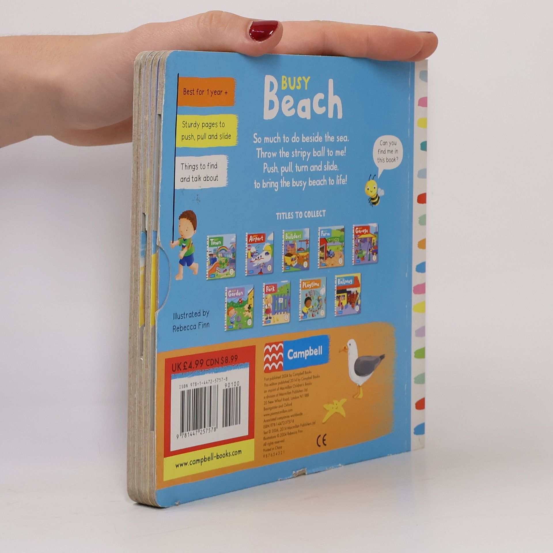 Rebecca Finn Campbell Busy Books - 2: Busy Beach