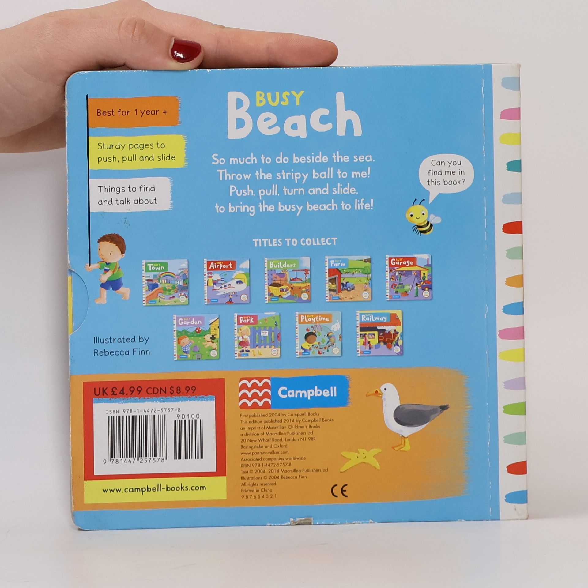 Rebecca Finn Campbell Busy Books - 2: Busy Beach