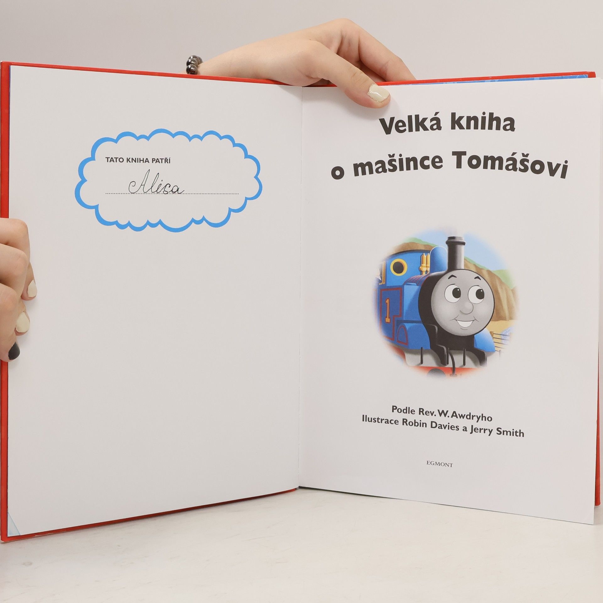 W. Awdry Velká kniha o mašince Tomášovi
