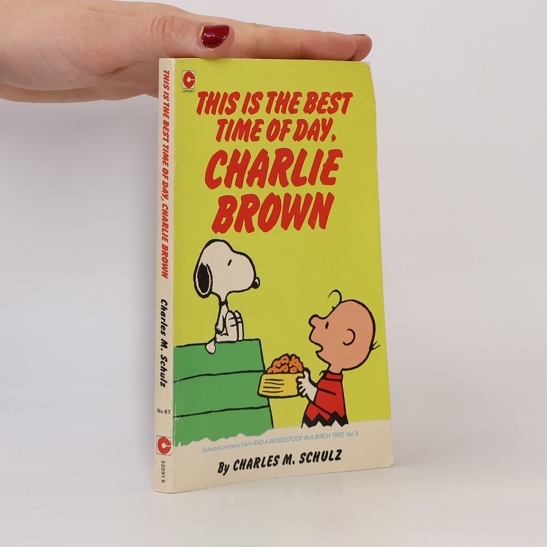 Charles Shulz This Is the Best Time of the Day Charlie Brown