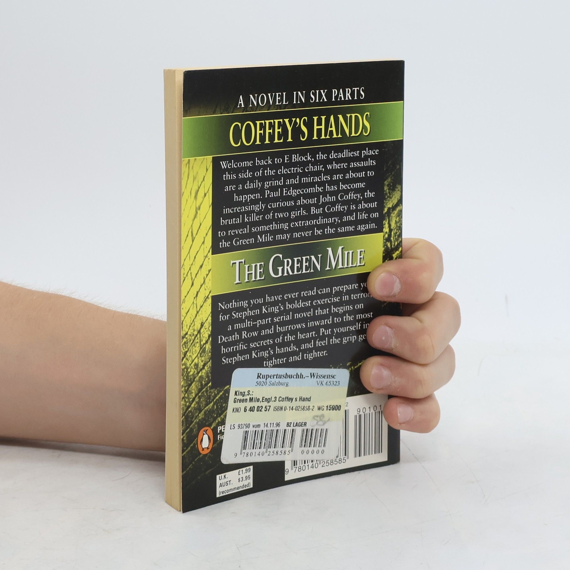 Stephen King Coffey's Hands
