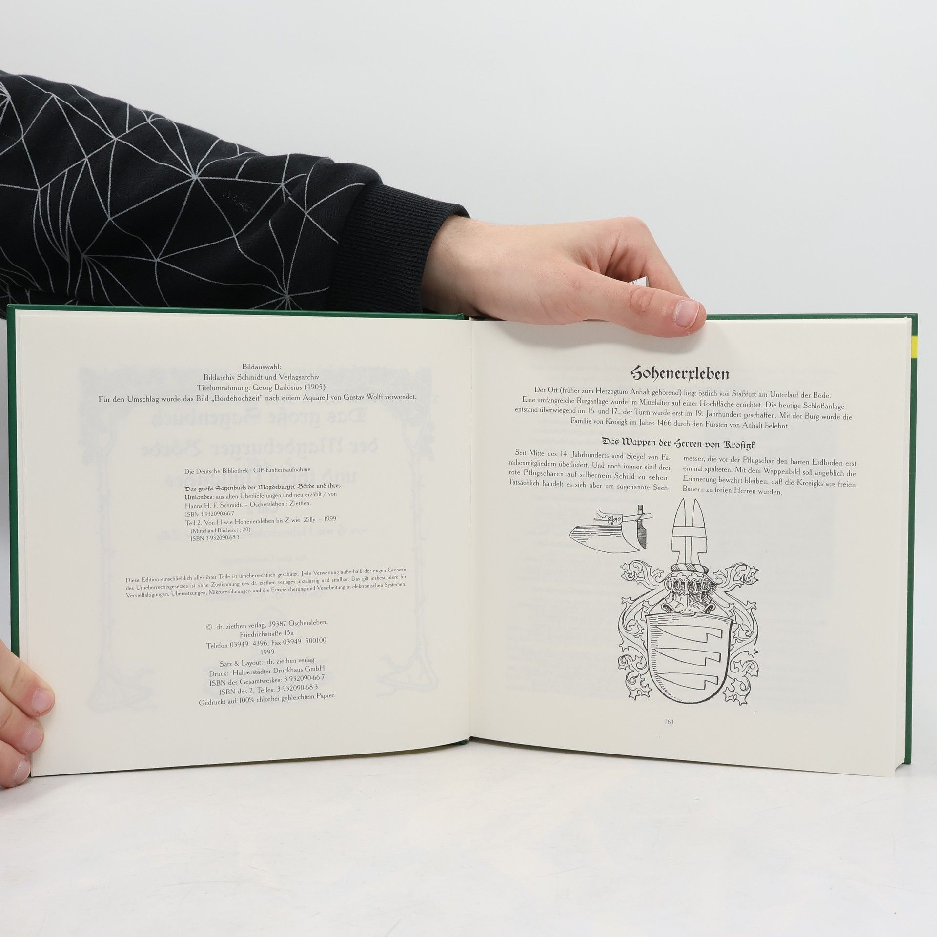 Hanns H. F. Schmidt Beiträge zur Kulturgeschichte der Magdeburger Börde und ihrer Randgebiete - 5: Das große Sagenbuch der Magdeburger Börde und ihres Umlandes