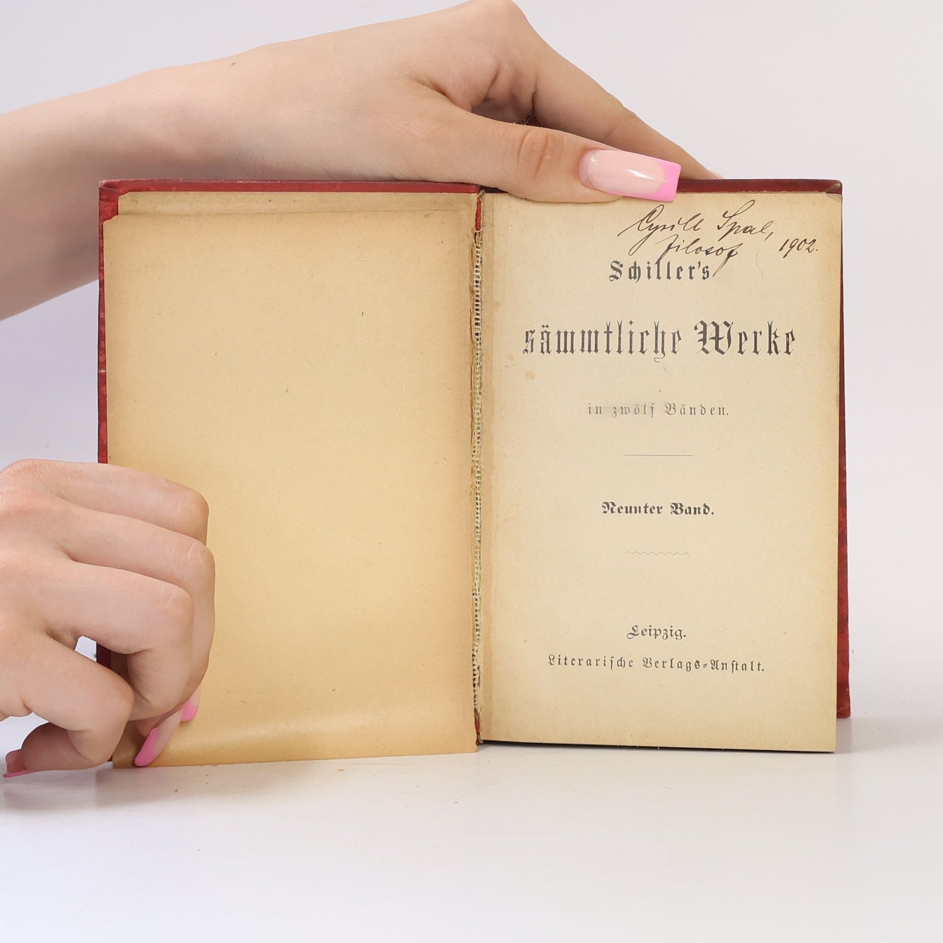 Friedrich Schiller Schiller's sämmtliche Werke 9.