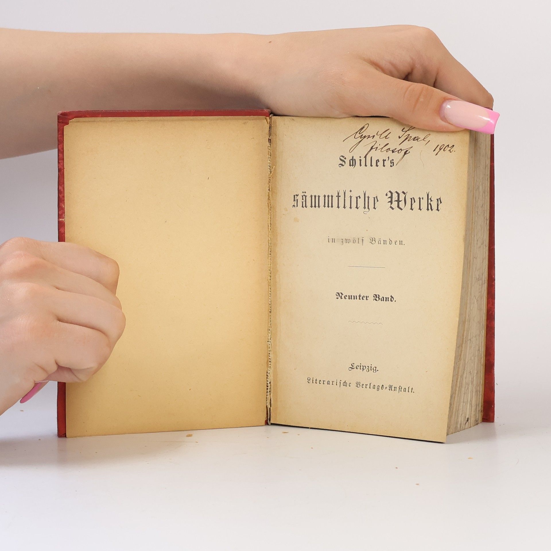 Friedrich Schiller Schiller's sämmtliche Werke 9.