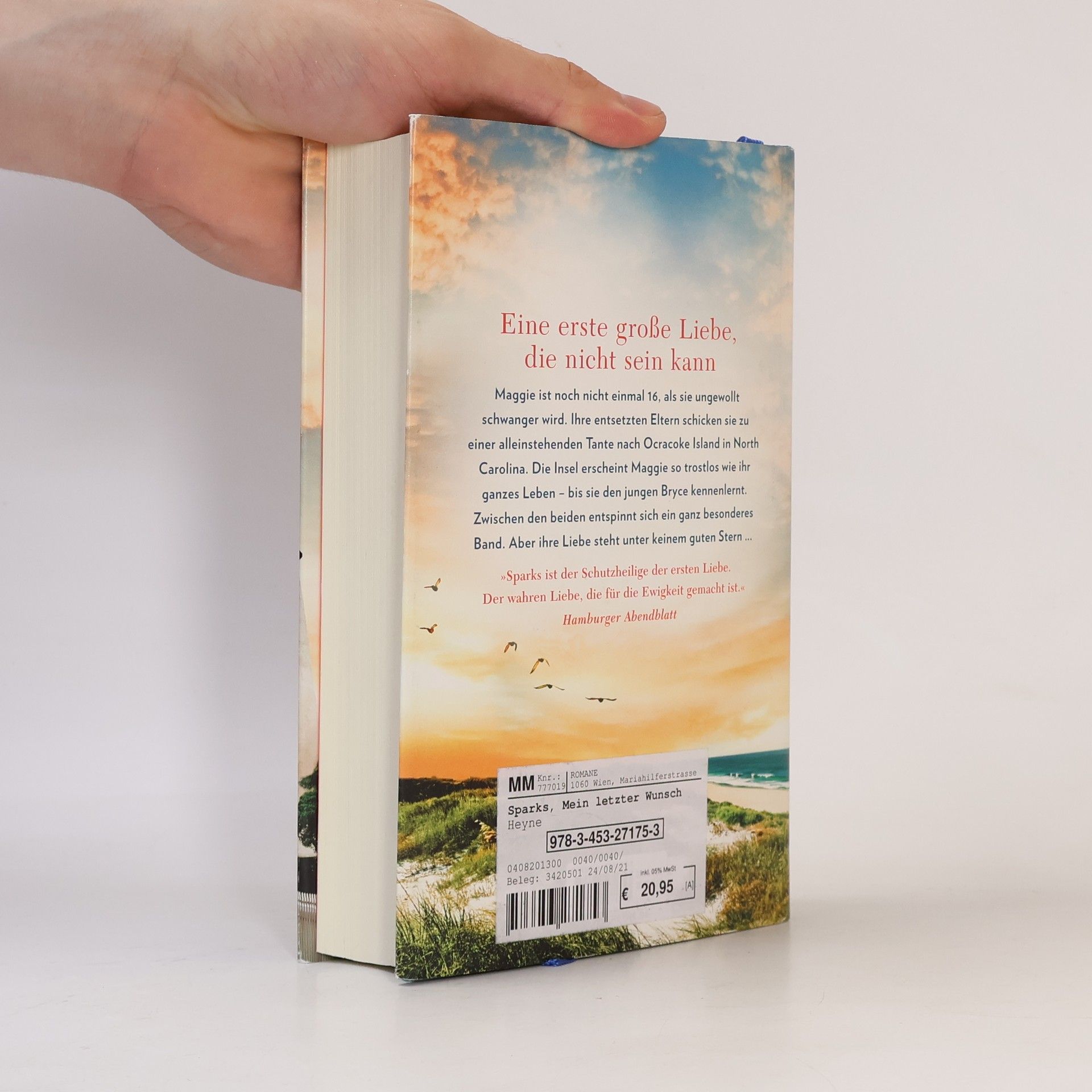 Nicholas Sparks Mein letzter Wunsch