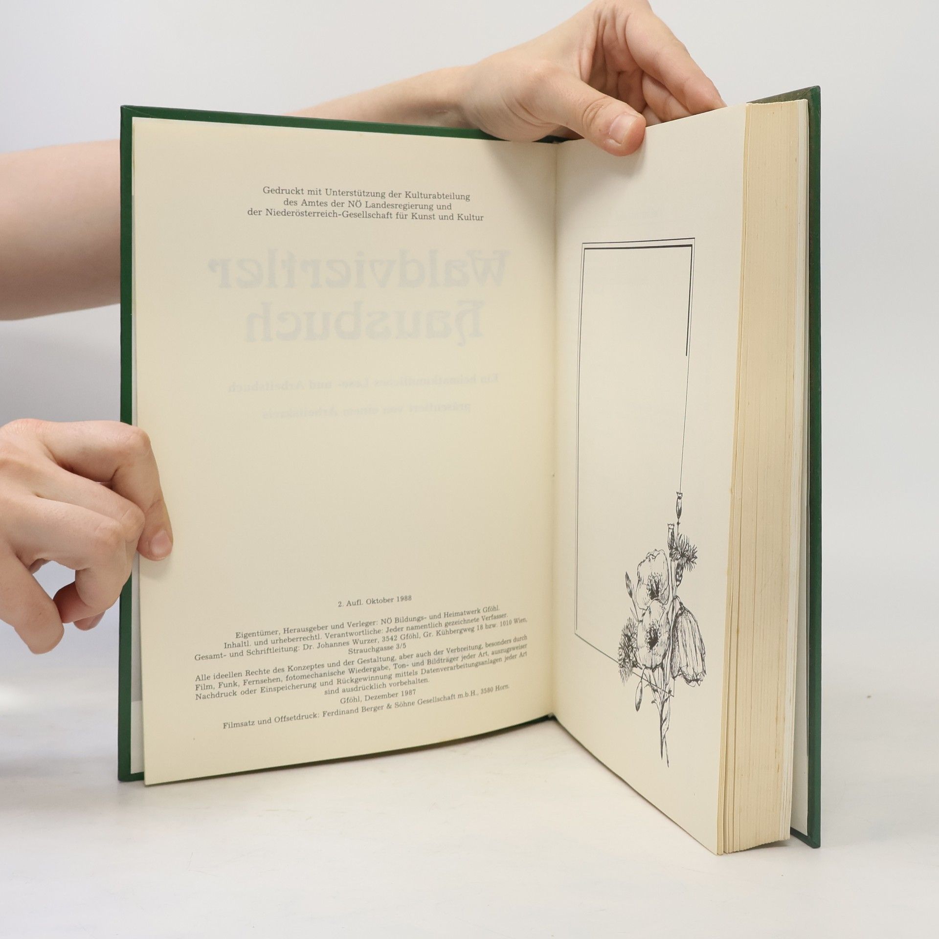 Johannes Wurzer Waldviertler Hausbuch