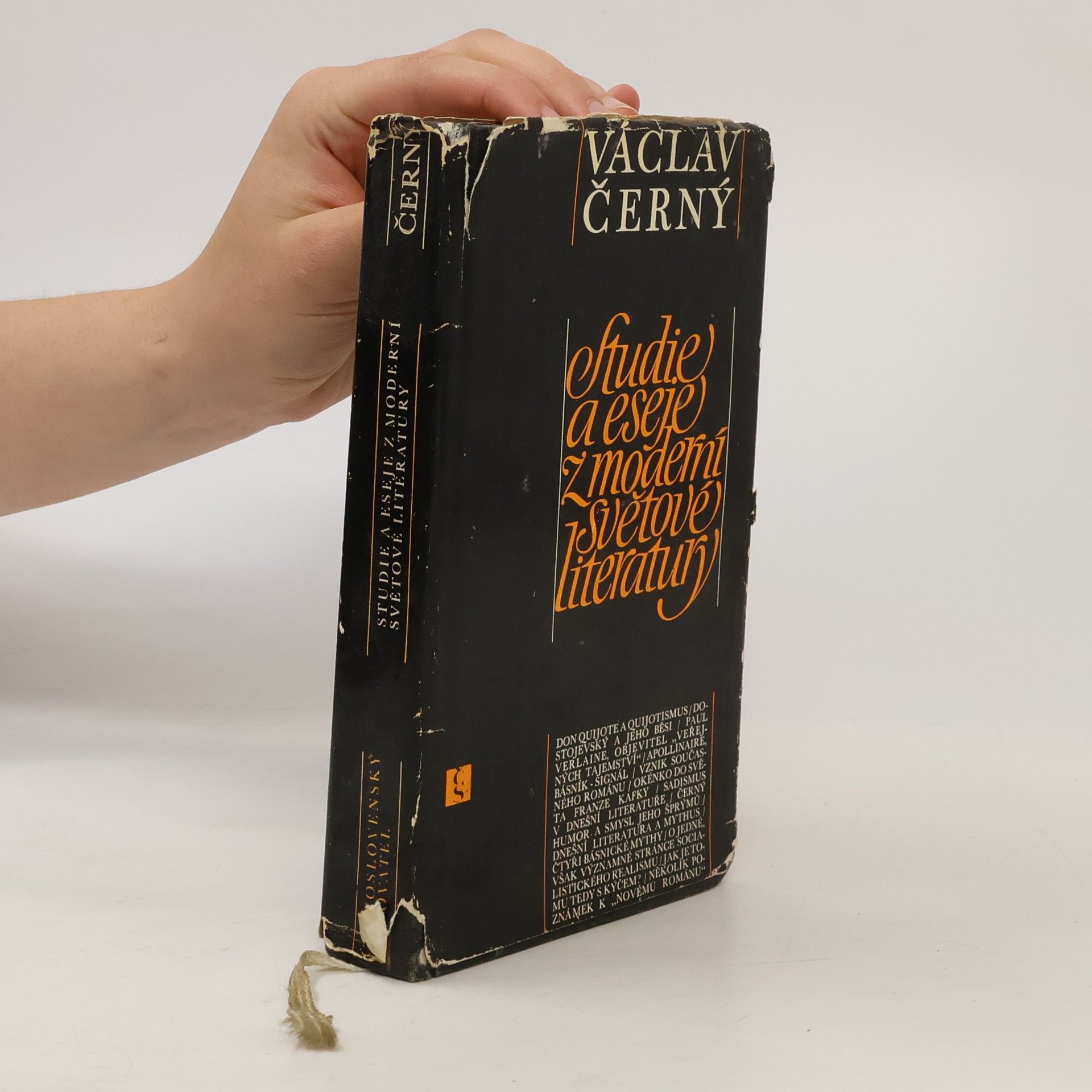 Václav Černý Studie a eseje z moderní světové literatury