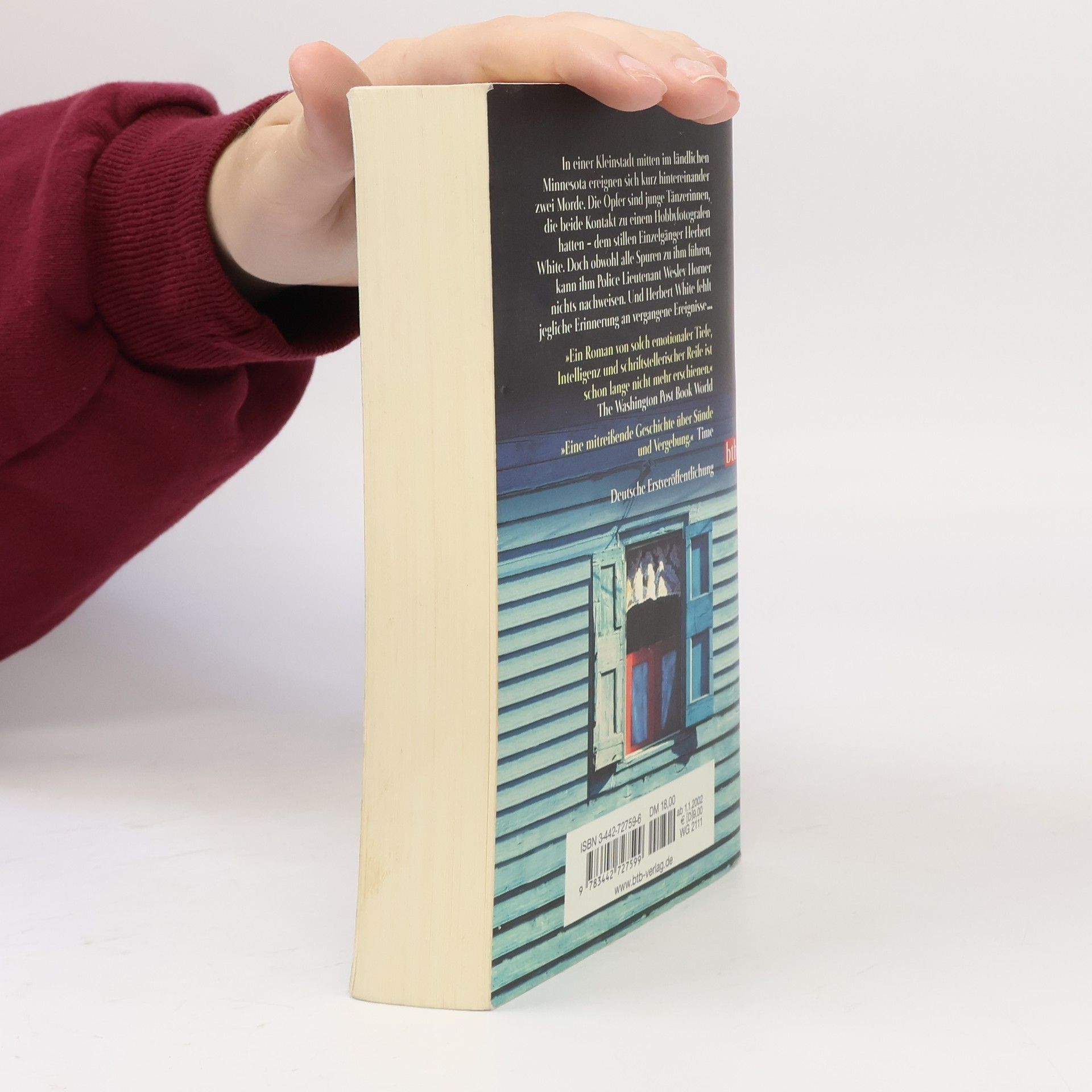 Robert Clark Das Verbrechen des Mr. White. Ausgezeichnet mit dem Edgar Allan Poe Award 1999, Kategorie Best Novel. Roman. Aus d. Amerikan. v. Maak Flatten