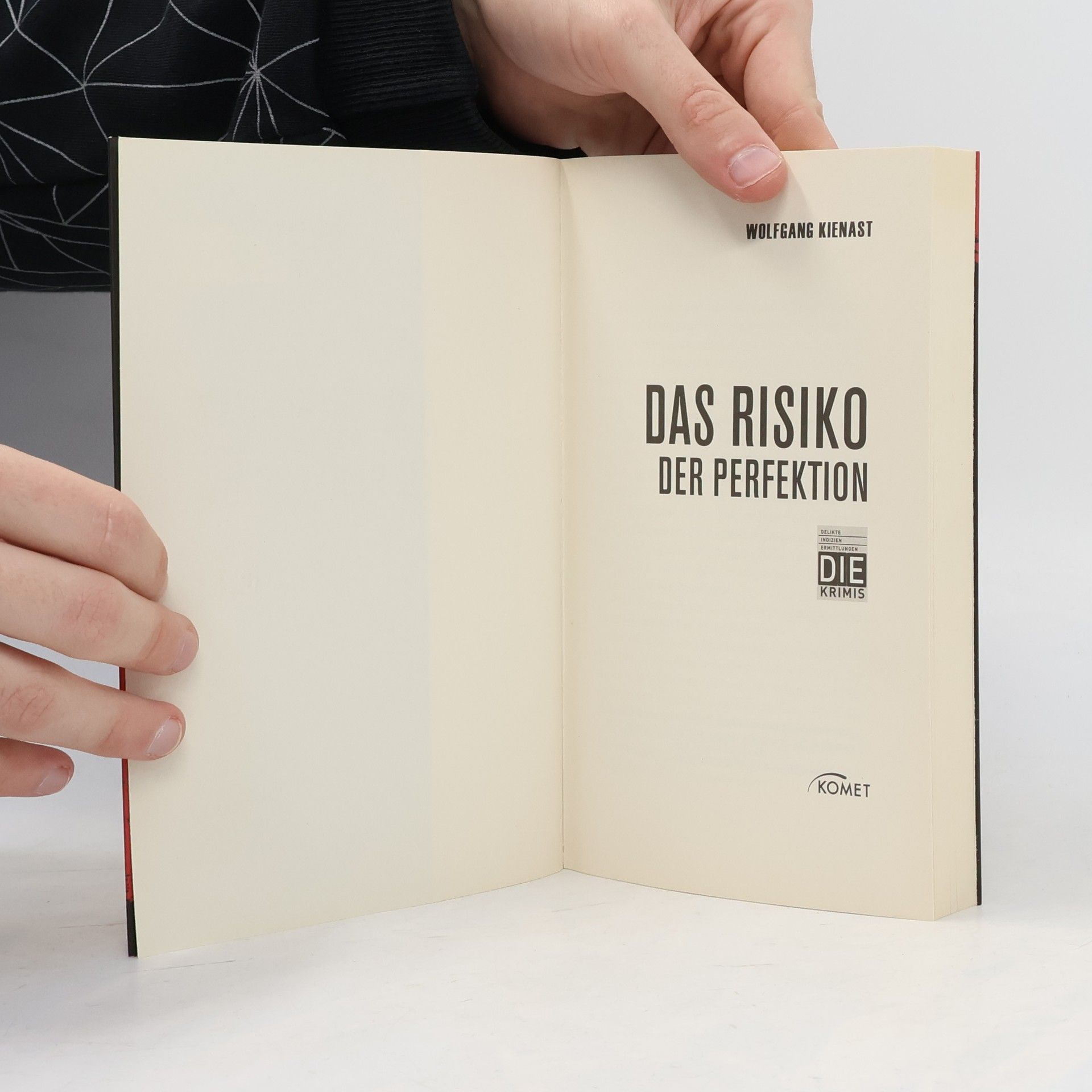 Wolfgang Kienast Das Risiko der Perfektion