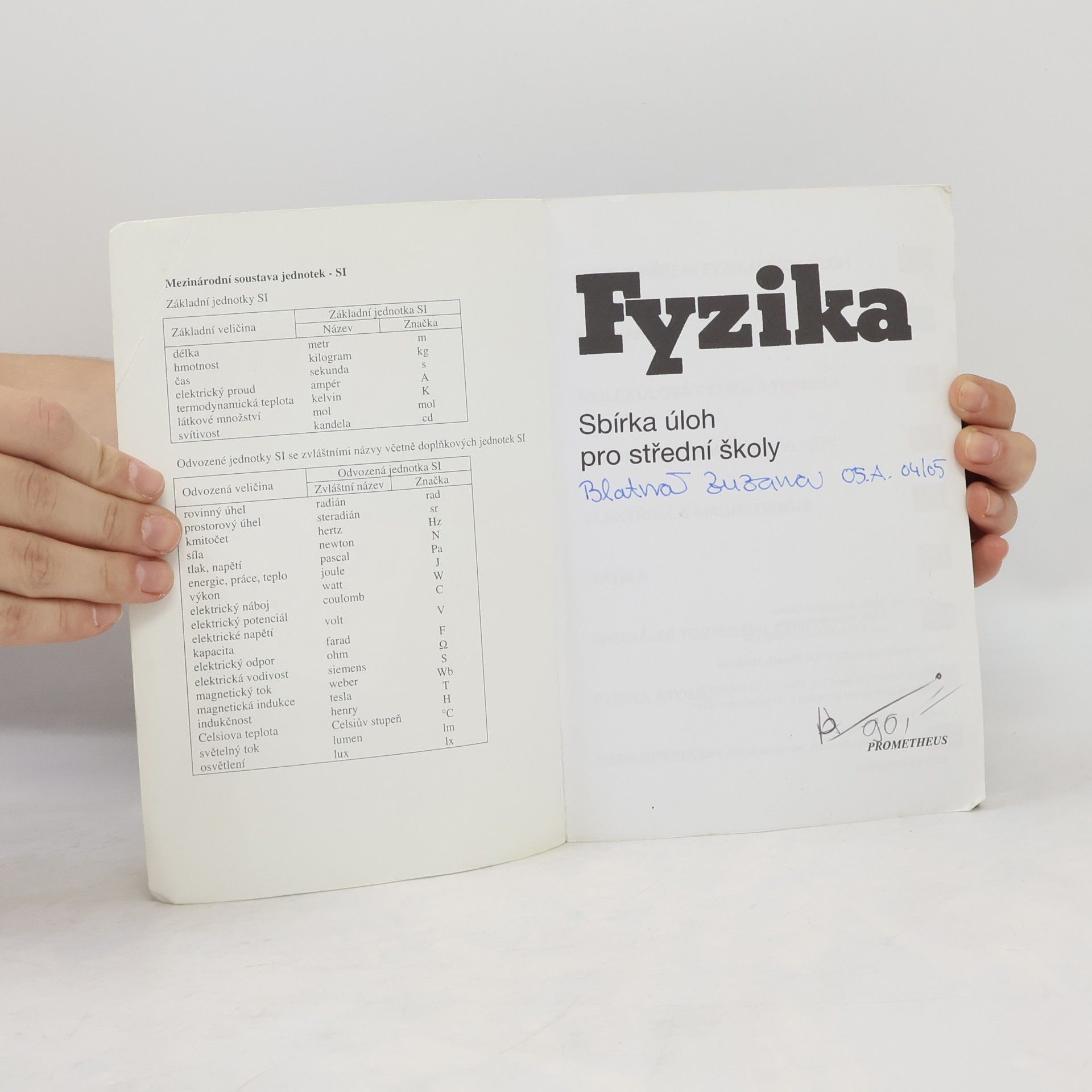 Oldřich Lepil Fyzika. Sbírka úloh pro střední školy