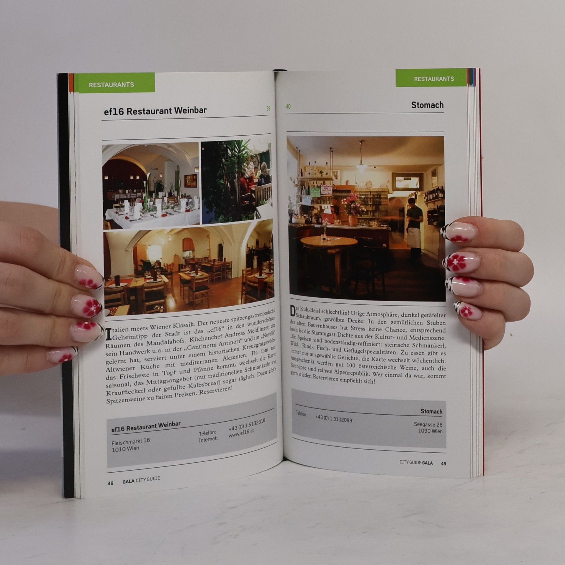 Joachim Fischer Gala City Guide: WienNOW