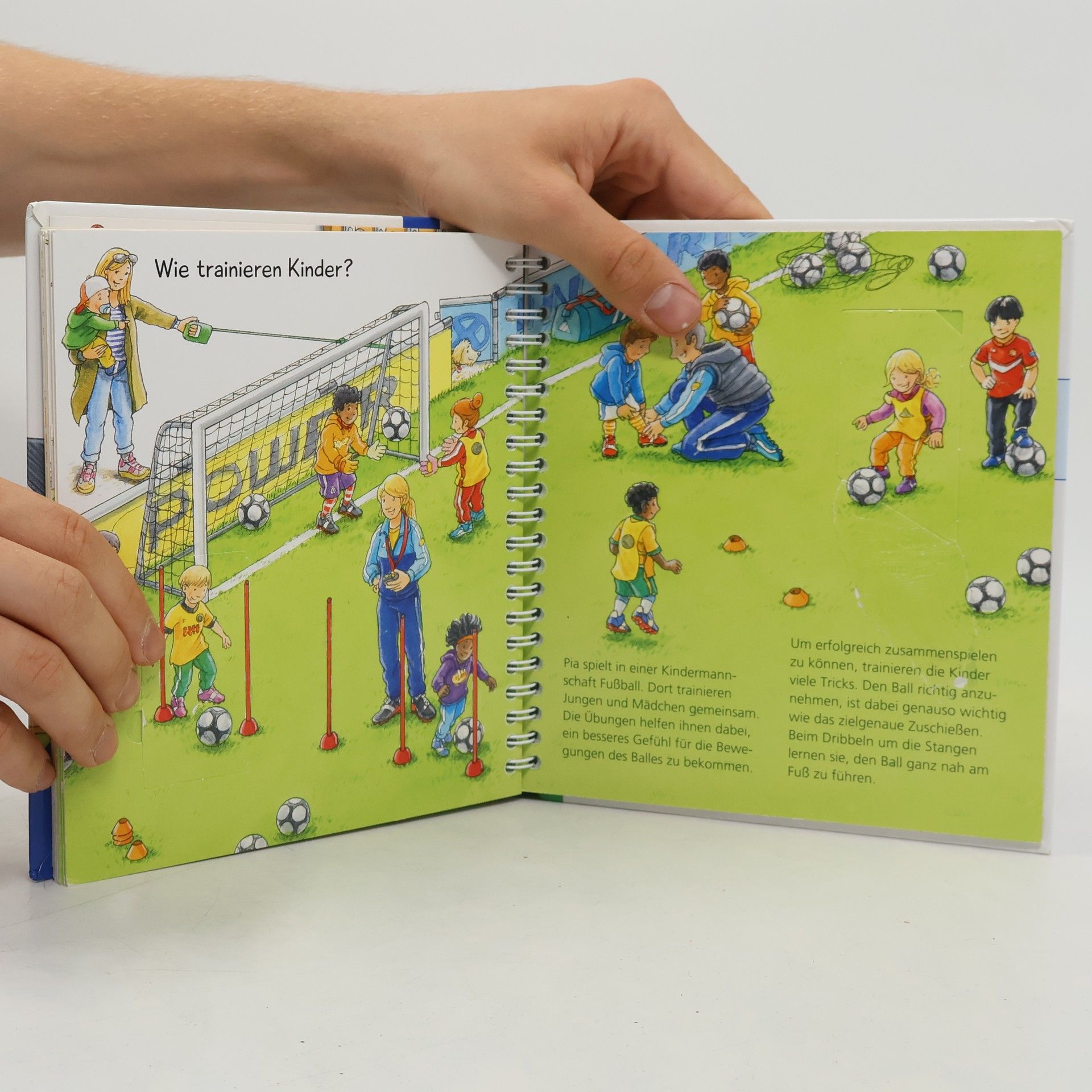 Peter Nieländer Was macht der Fußballer? / Wieso? Weshalb? Warum? Junior Bd.68