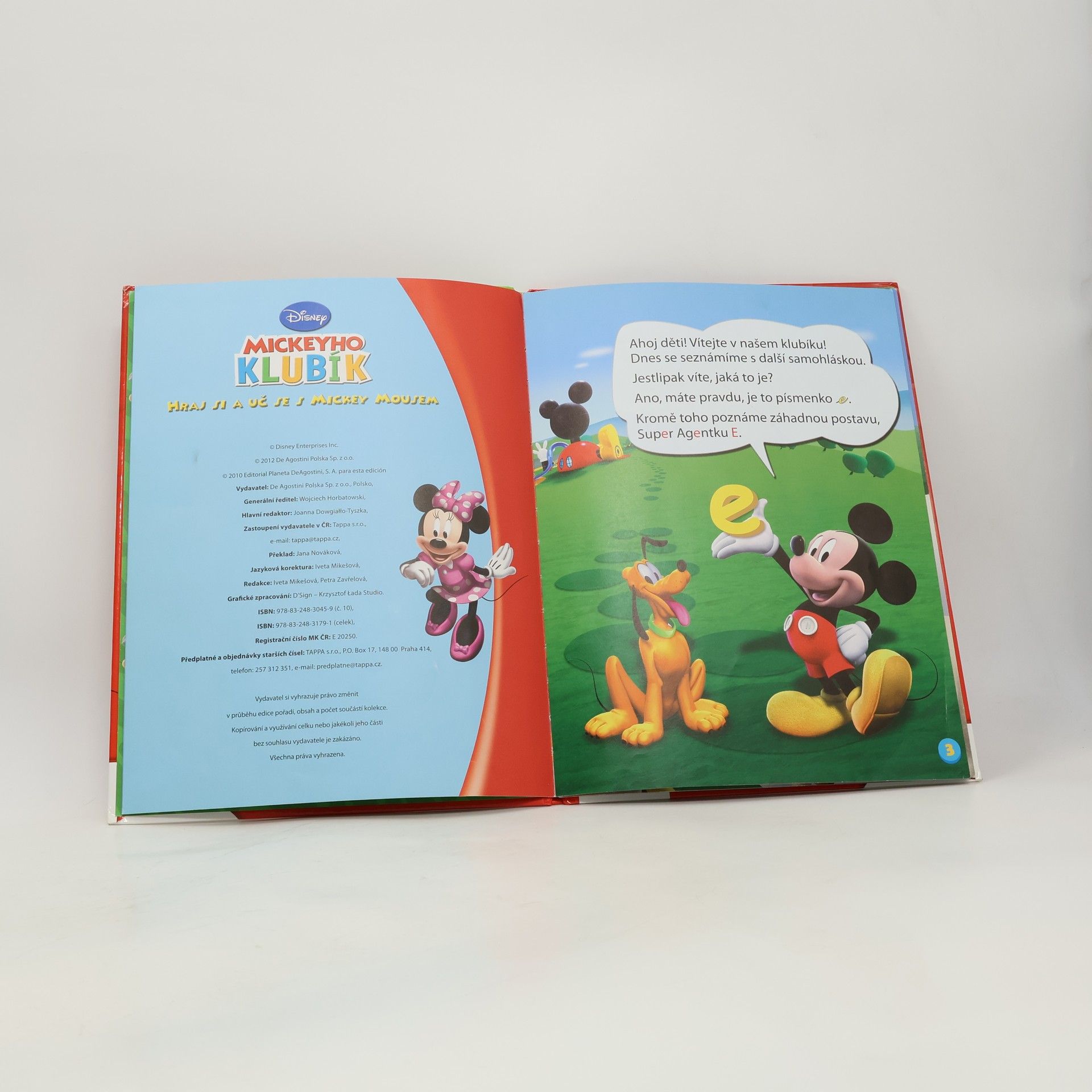 Various authors Hraj si a uč se s Mickey Mousem 10. Písmeno E!