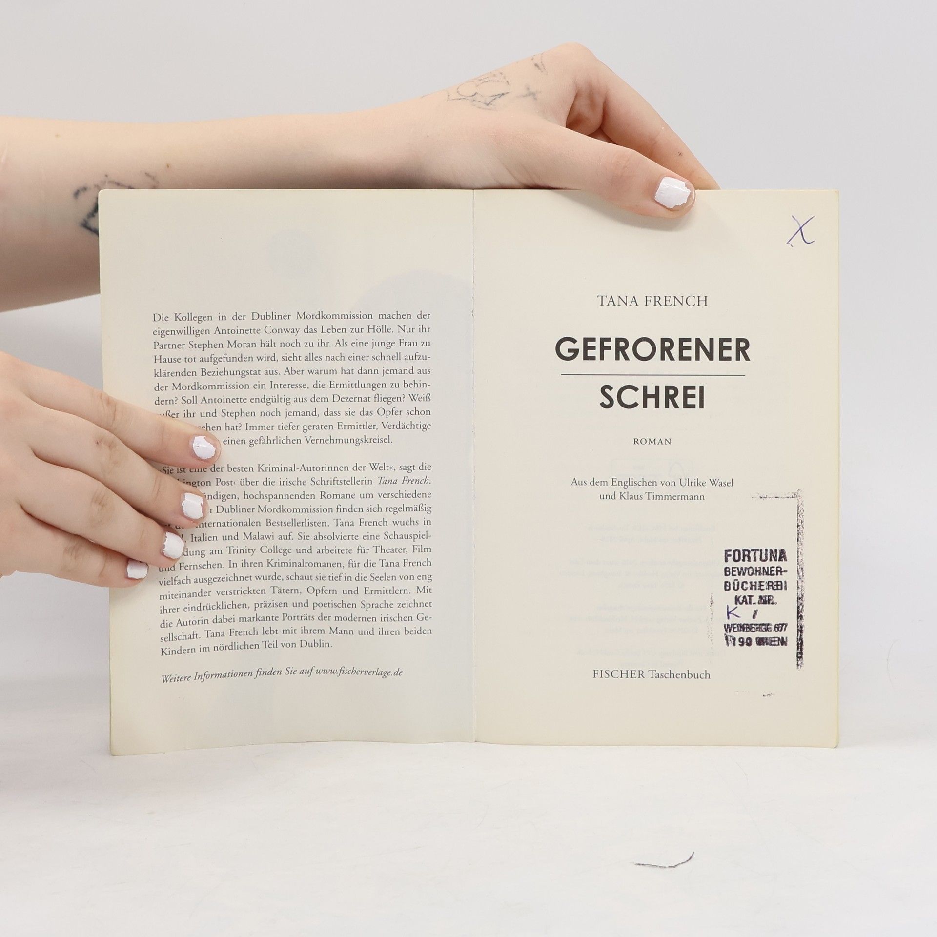 Tana French Gefrorener Schrei