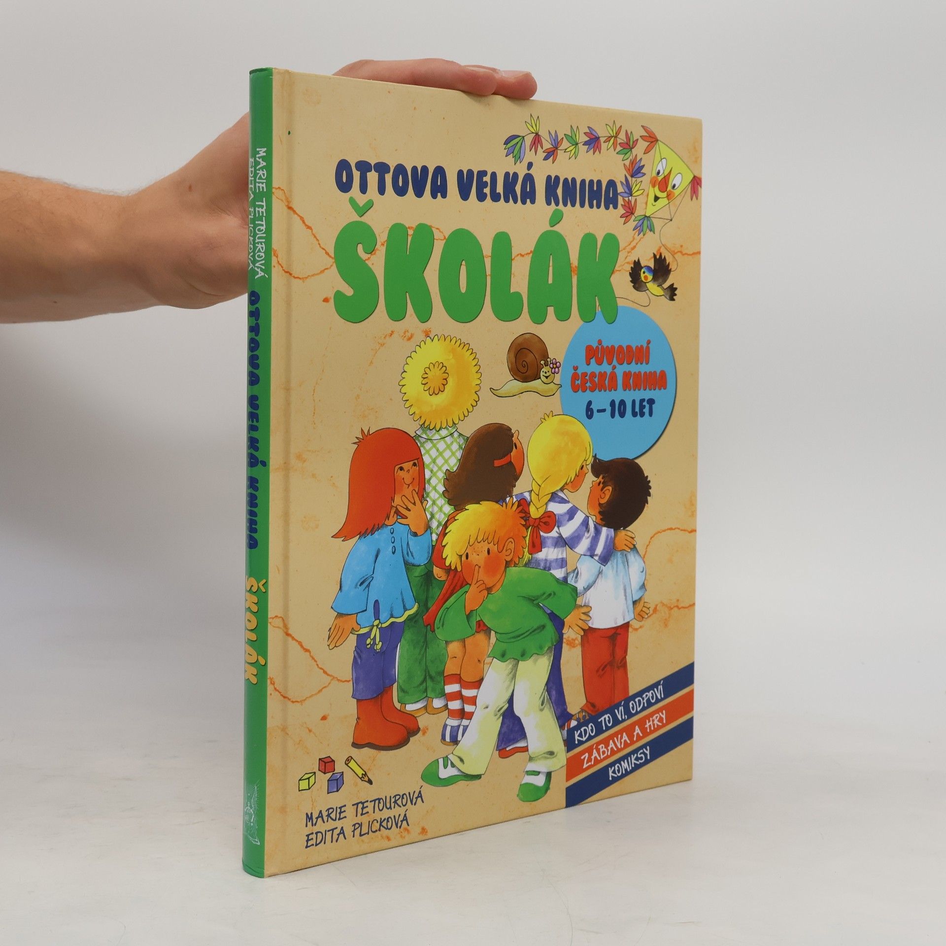 Edita Plicková Ottova velká kniha. Školák