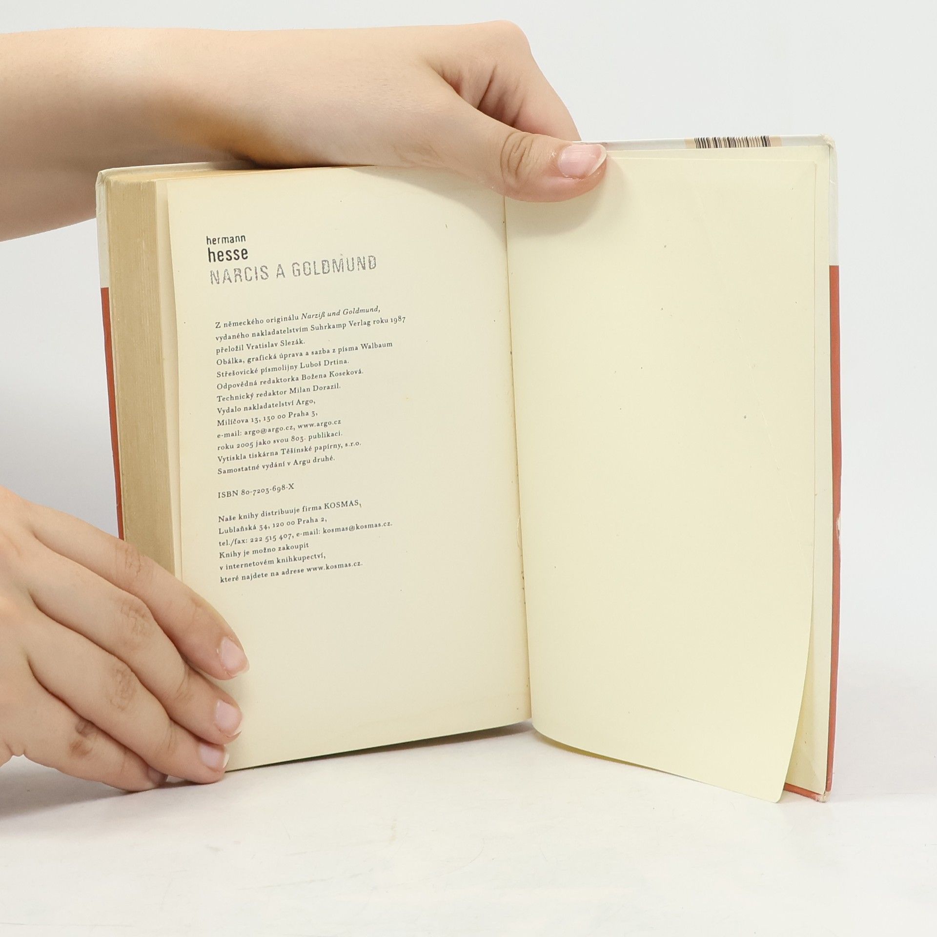 Hermann Hesse Narcis a Goldmund