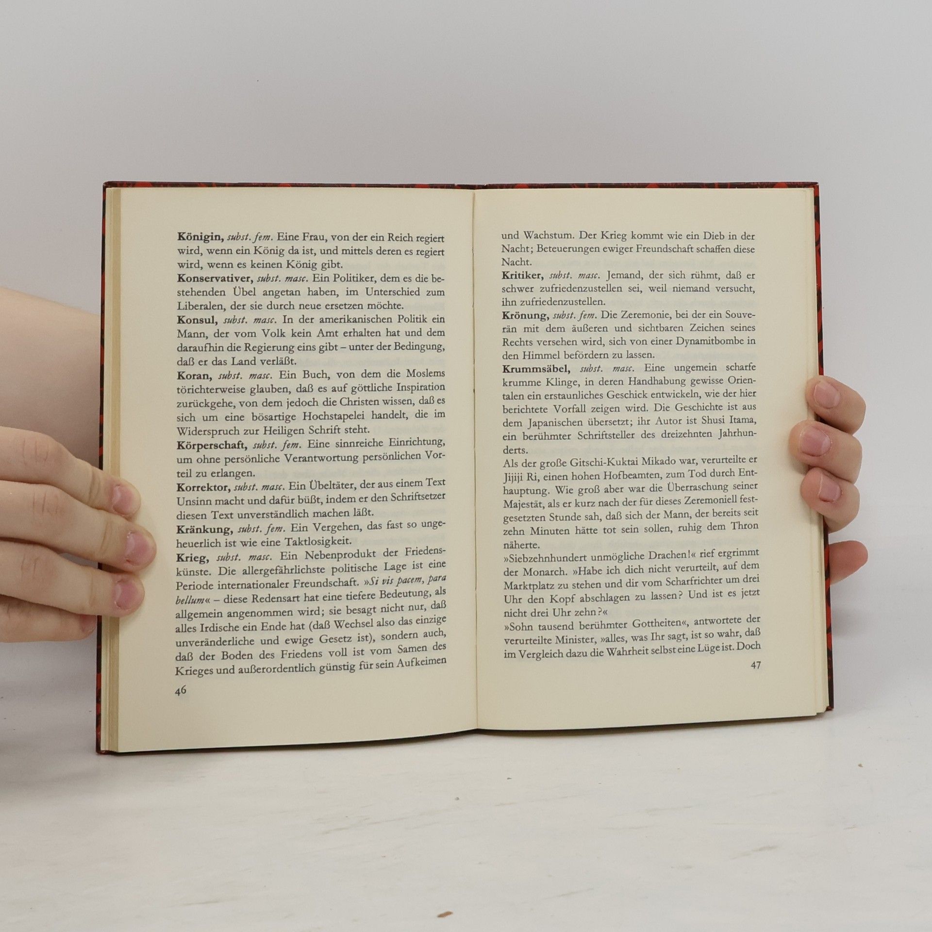 Ambrose Bierce Aus dem Wörterbuch des Teufels