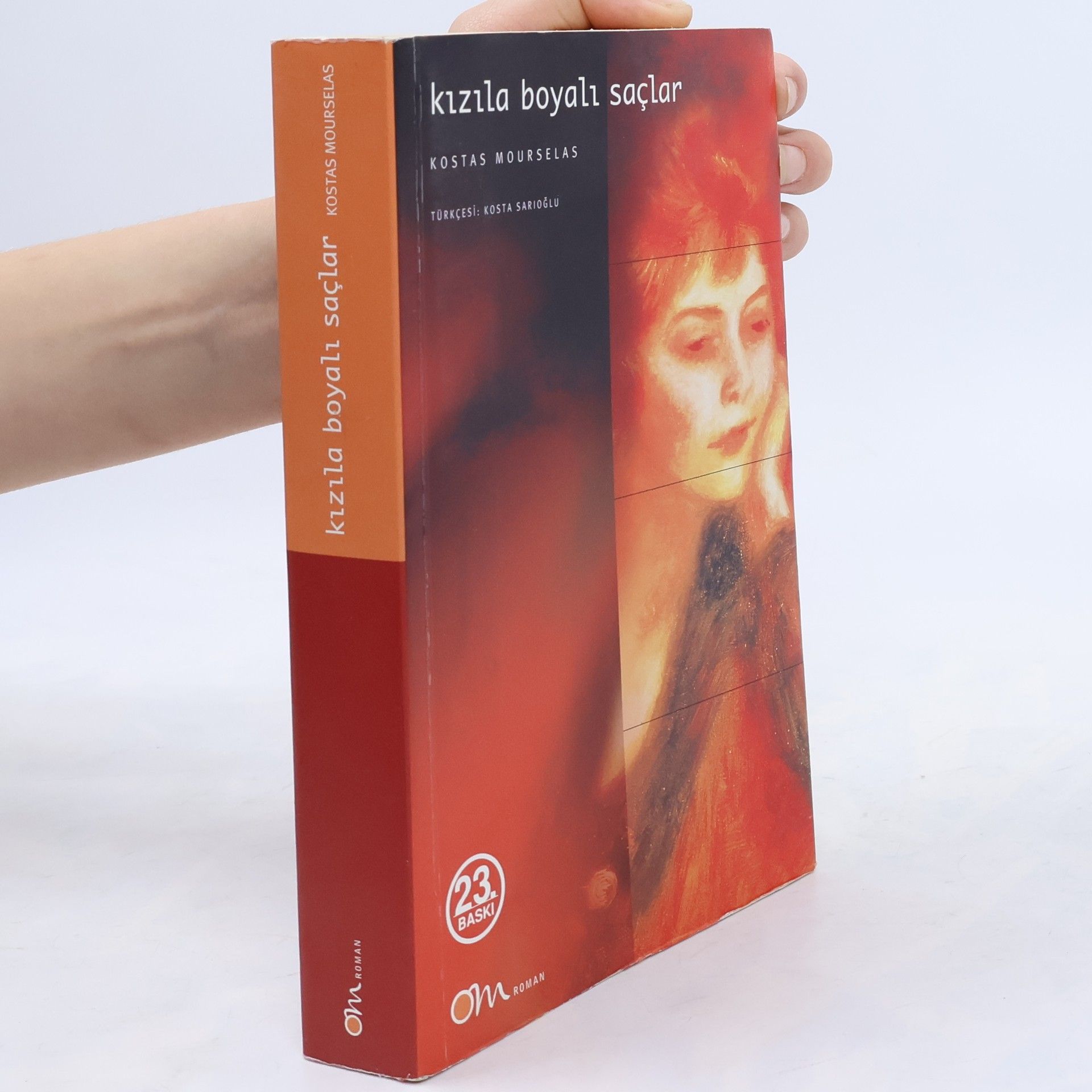 Kōstas Mourselas Kızıla boyalı saçlar