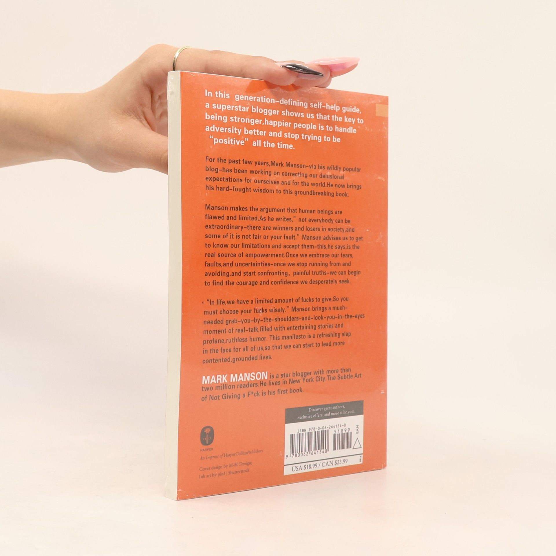 Mark Manson The Subtle Art of Not Giving a Fuck