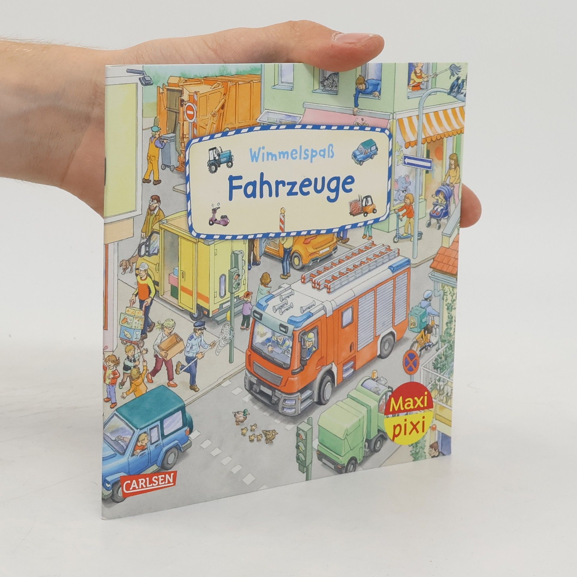 Maxi Pixi 422: Wimmelspaß Fahrzeuge