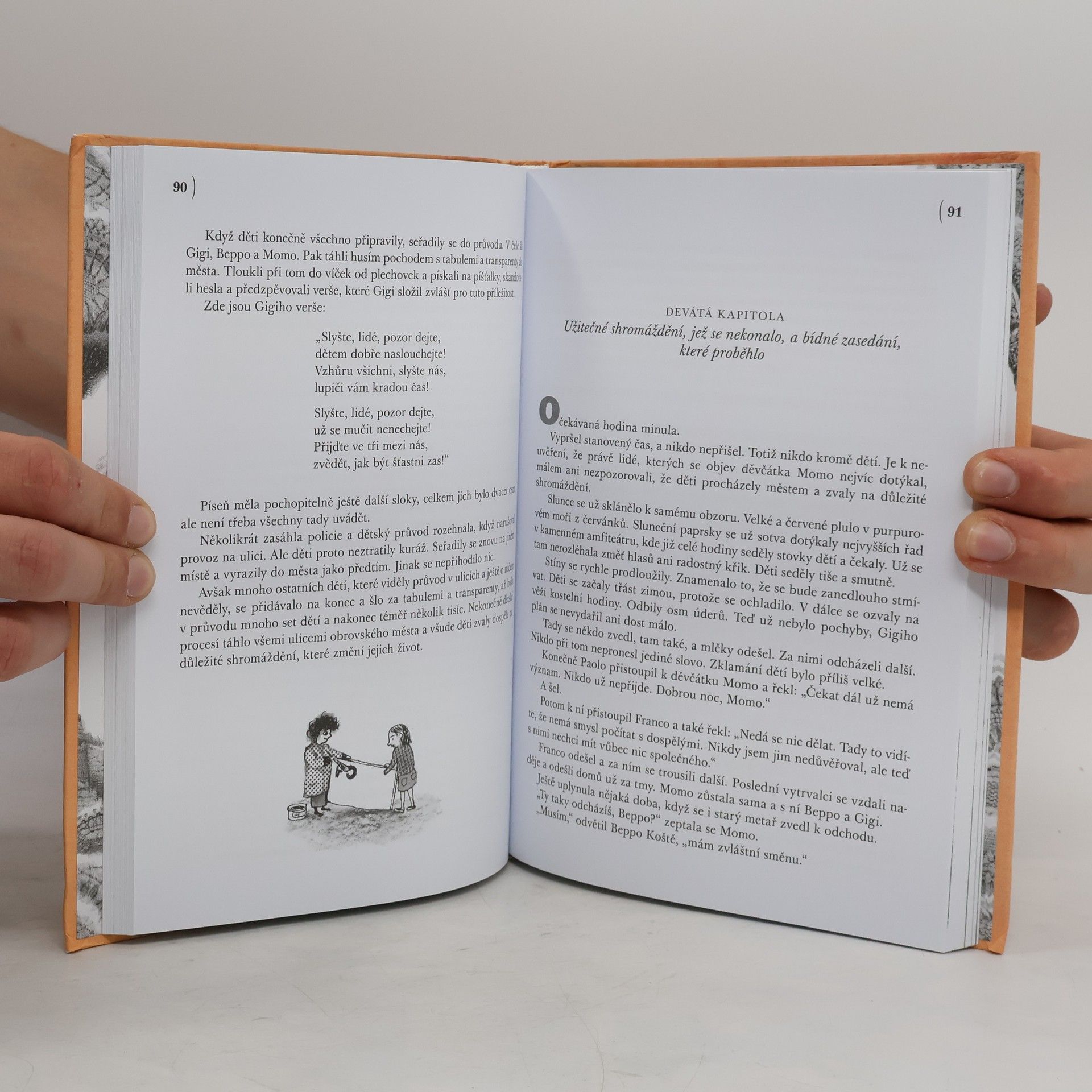 Michael Ende Děvčátko Momo a ukradený čas