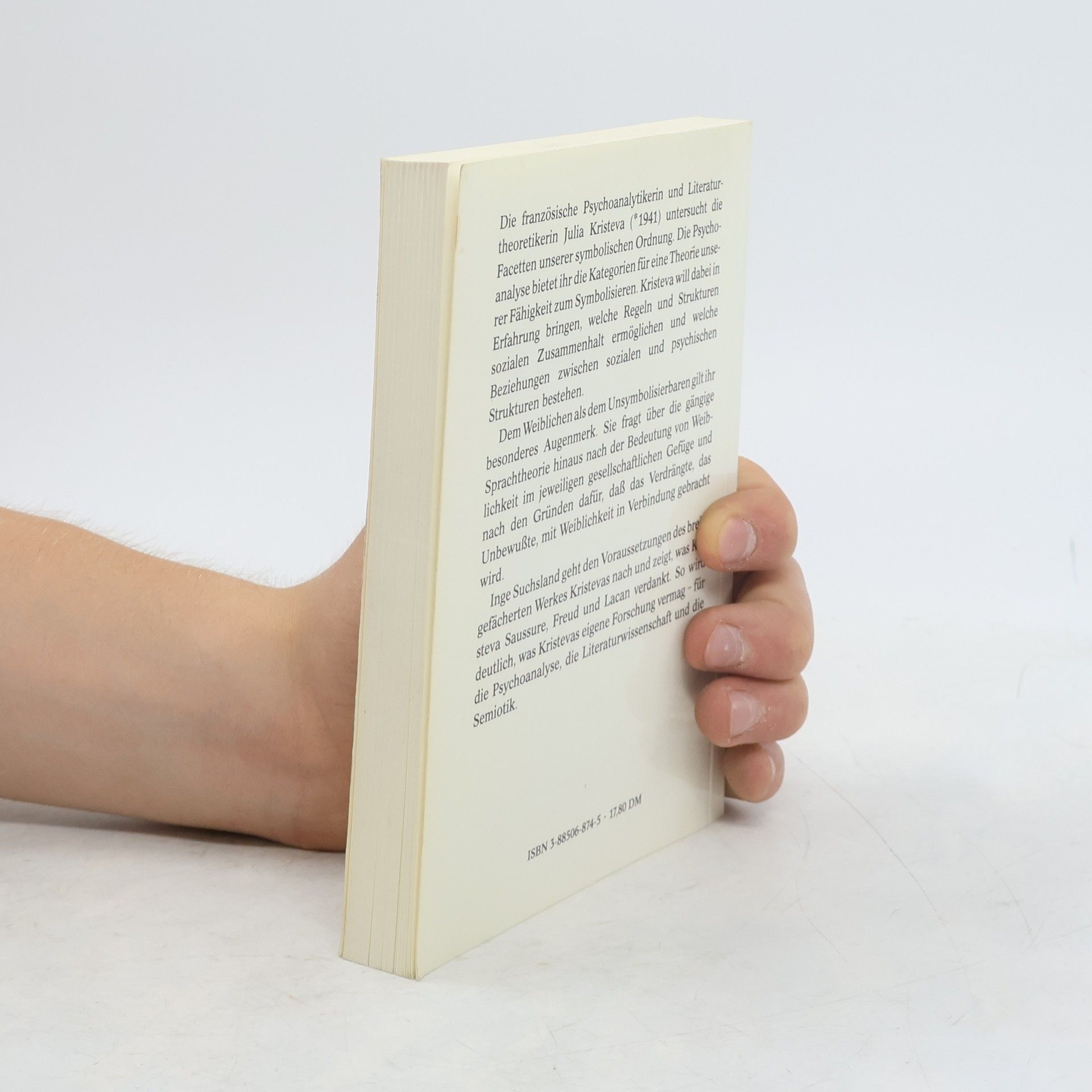 Inge Suchsland Julia Kristeva zur Einführung