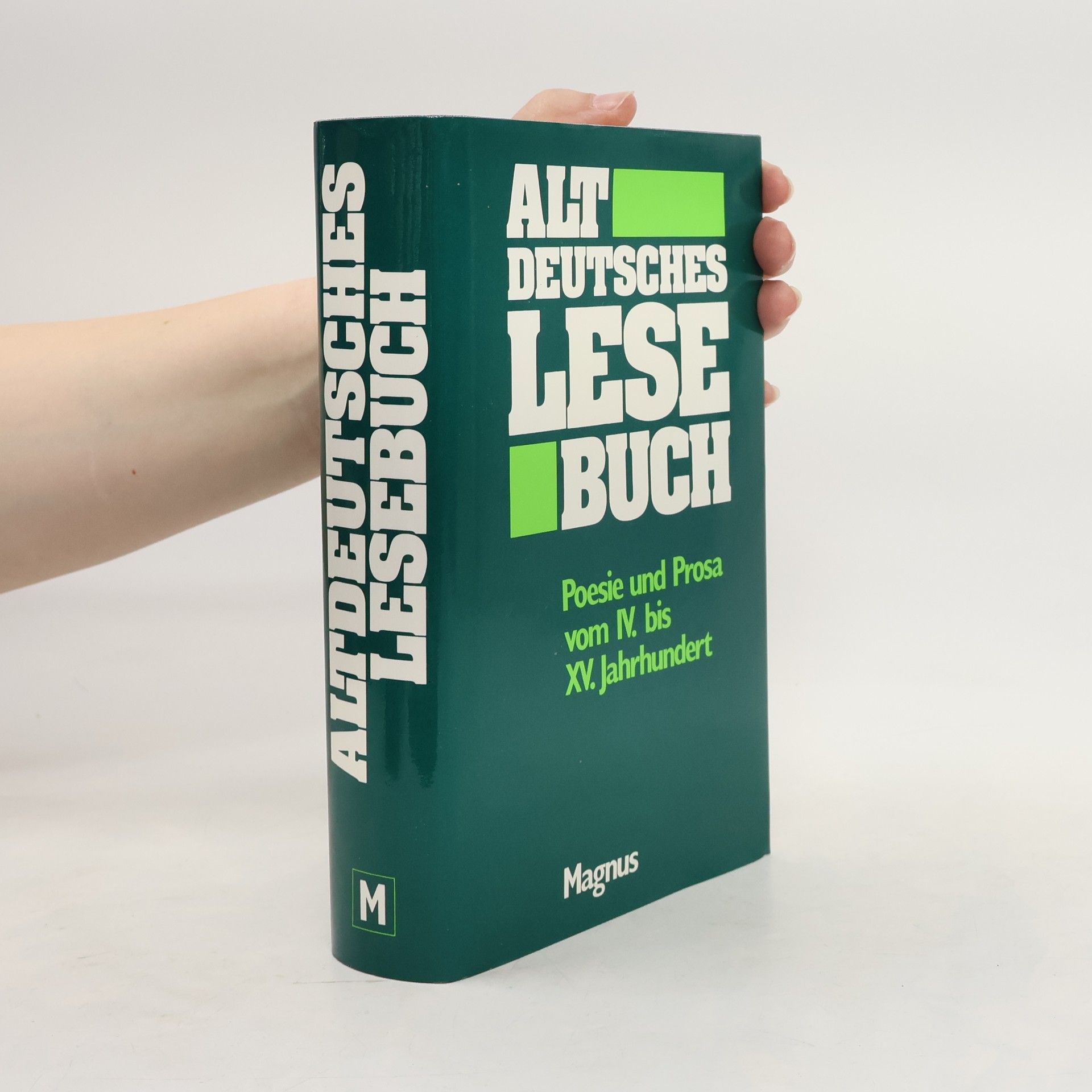 Wilhelm Wackernagel Altdeutsches Lesebuch