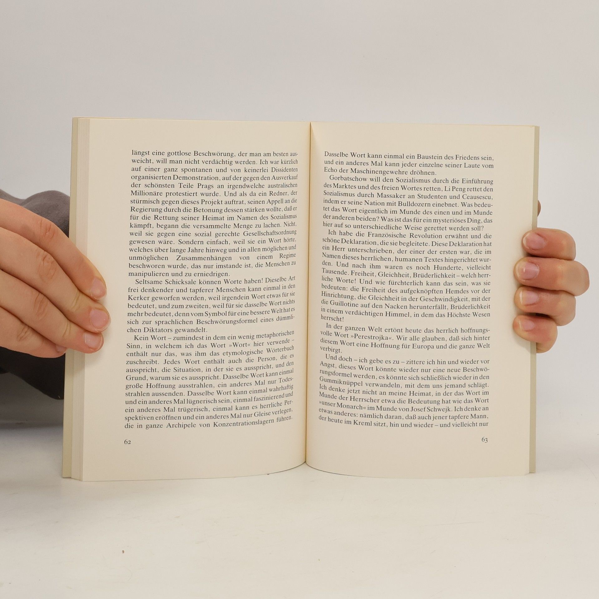 Günther Christiansen Friedenspreis des Deutschen Buchhandels 1989 : Ansprachen aus Anlaß der Verleihung. Václav Havel