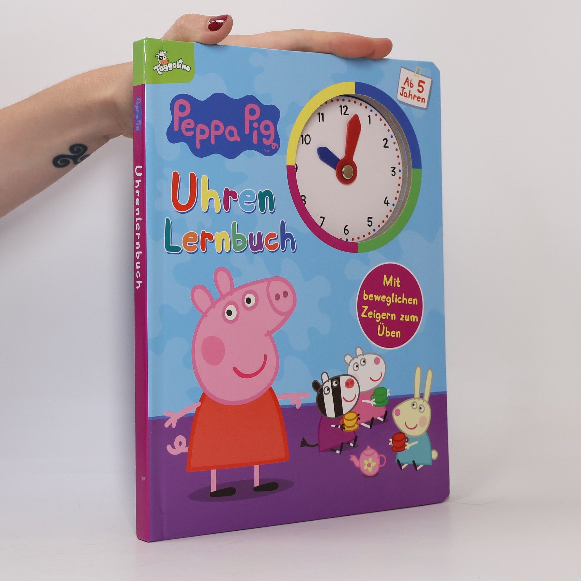 Auteurscollectief Peppa Pig Uhren Lernbuch