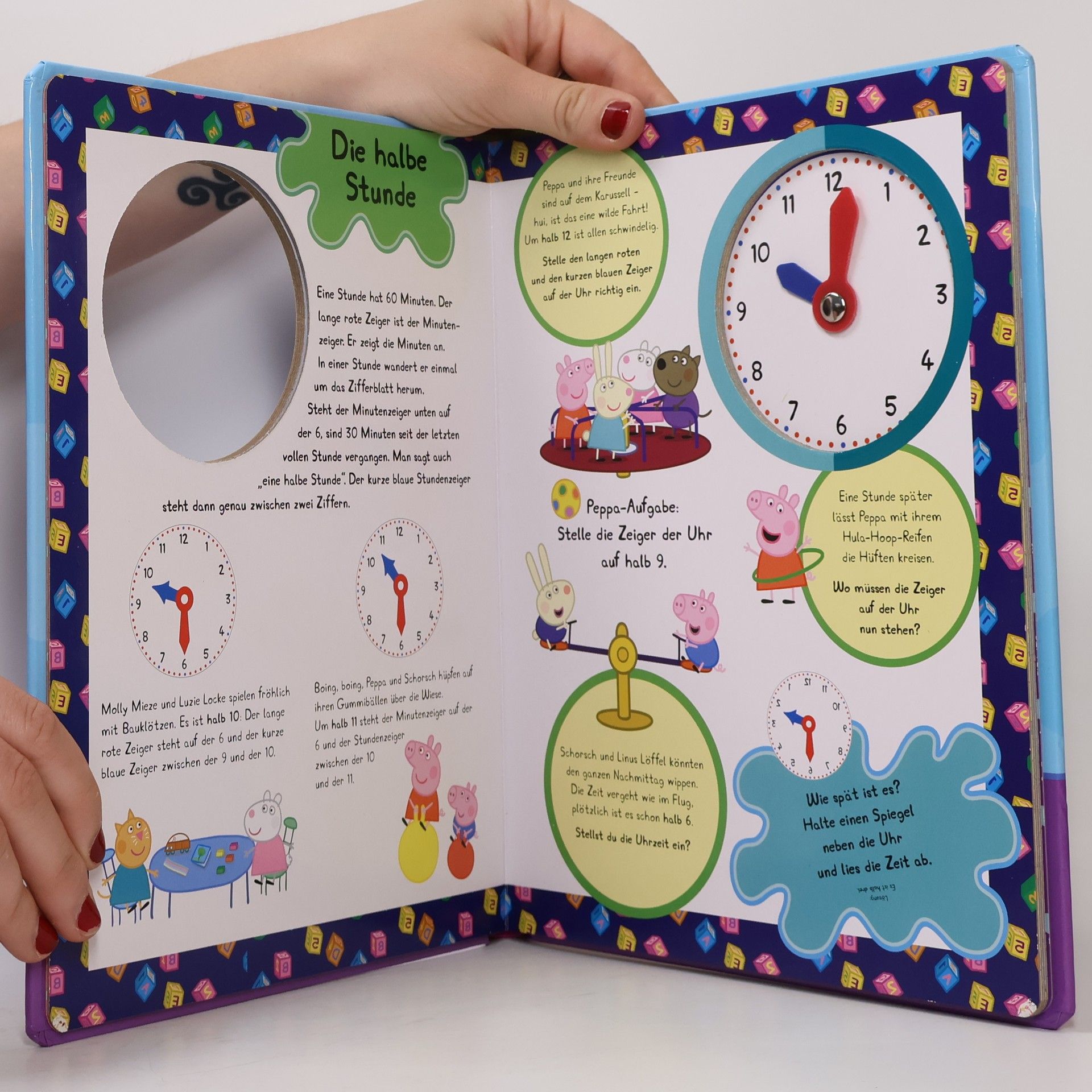 Auteurscollectief Peppa Pig Uhren Lernbuch
