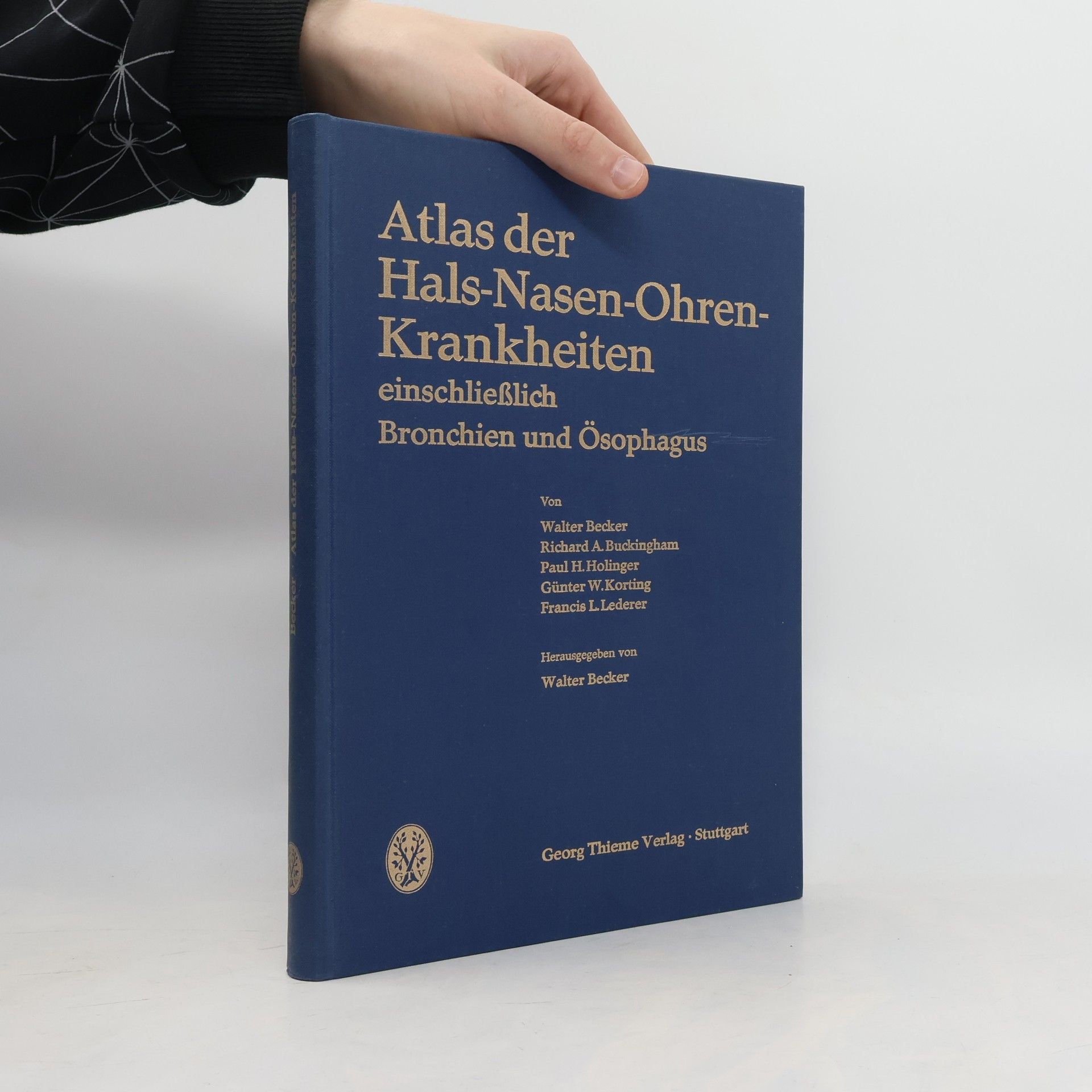 Kolektiv autorů Atlas der Hals-Nasen-Ohren-Krankheiten einschliesslich Bronchien und Ösophagus