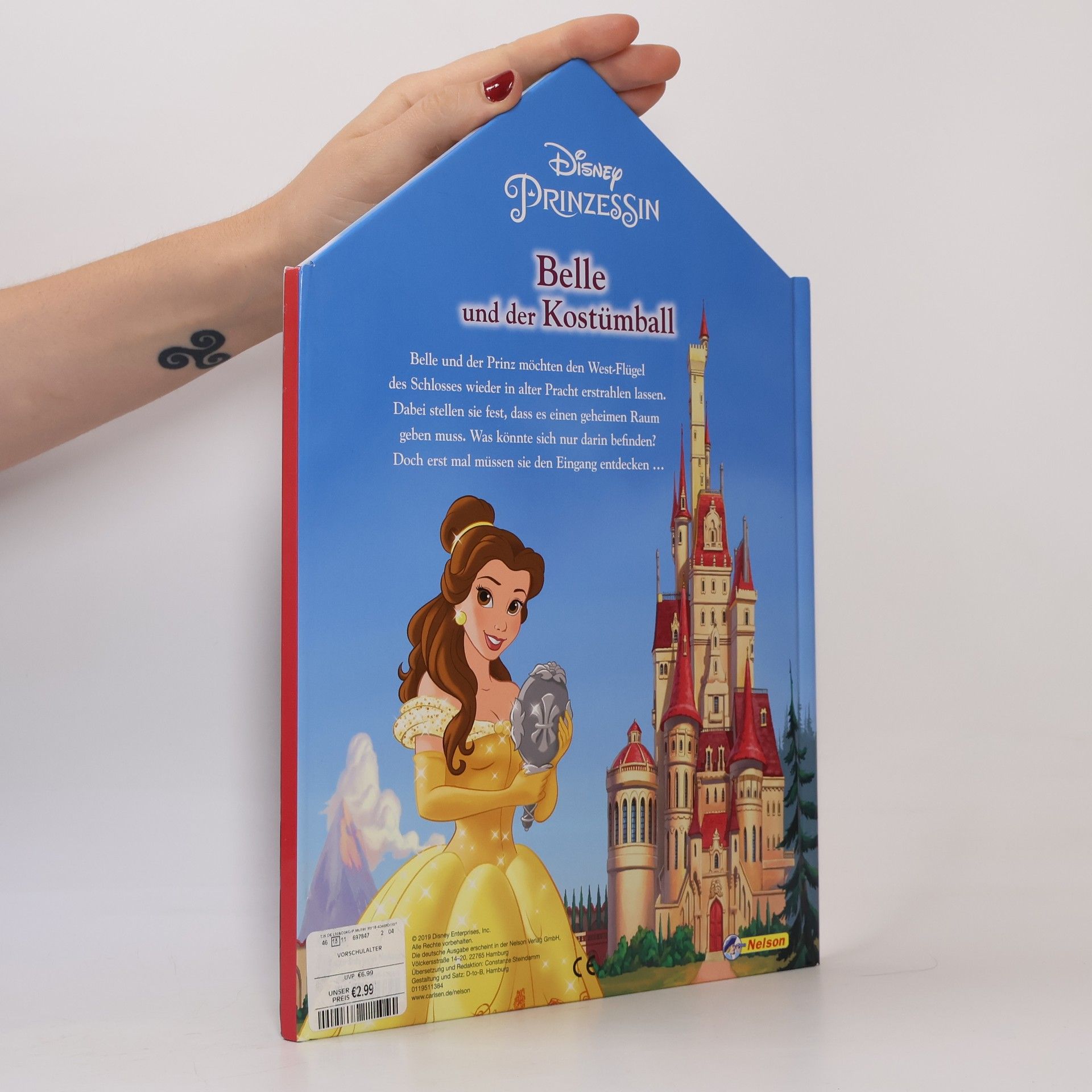 Constanze Steindamm Disney Prinzessin. Belle und der Kostümball