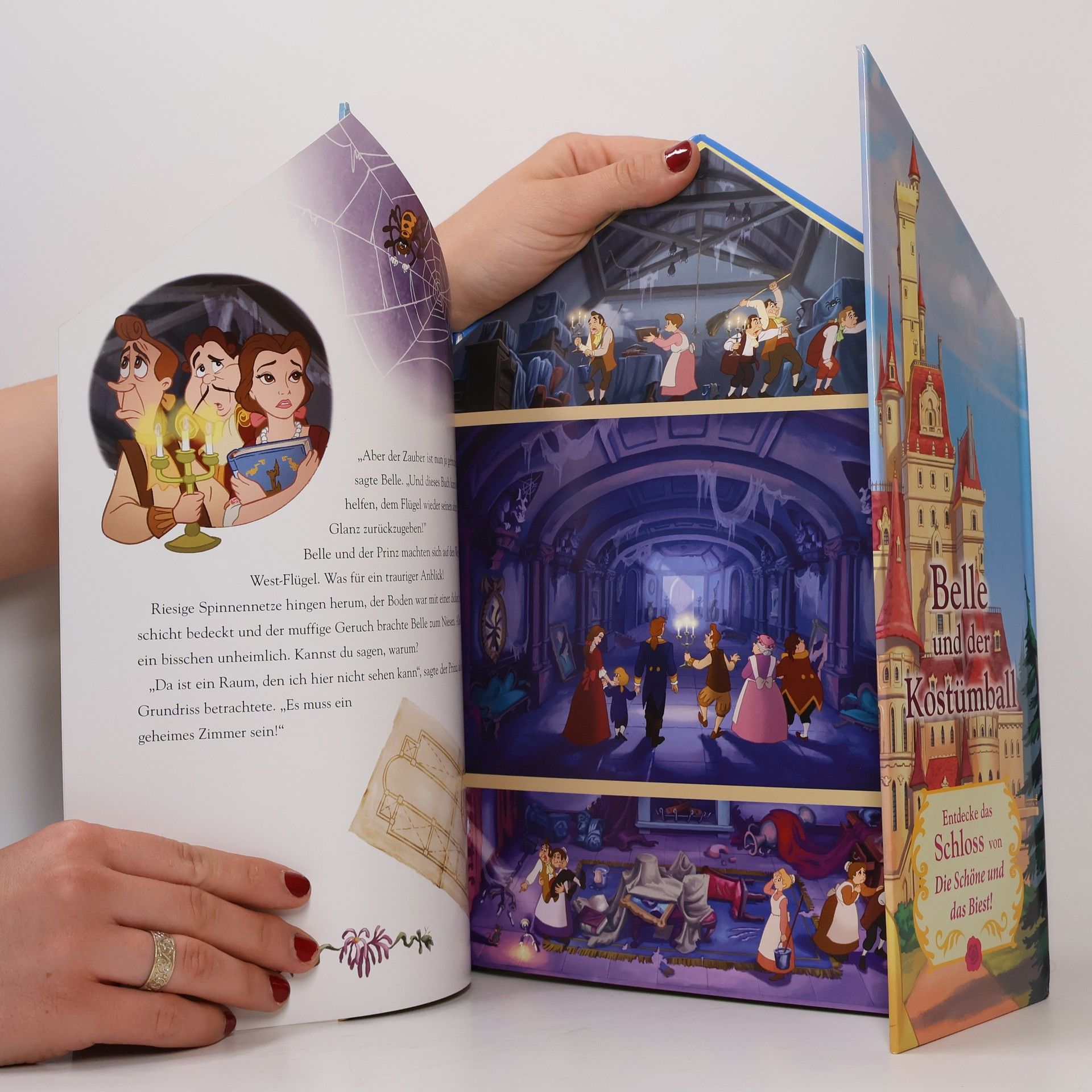 Constanze Steindamm Disney Prinzessin. Belle und der Kostümball