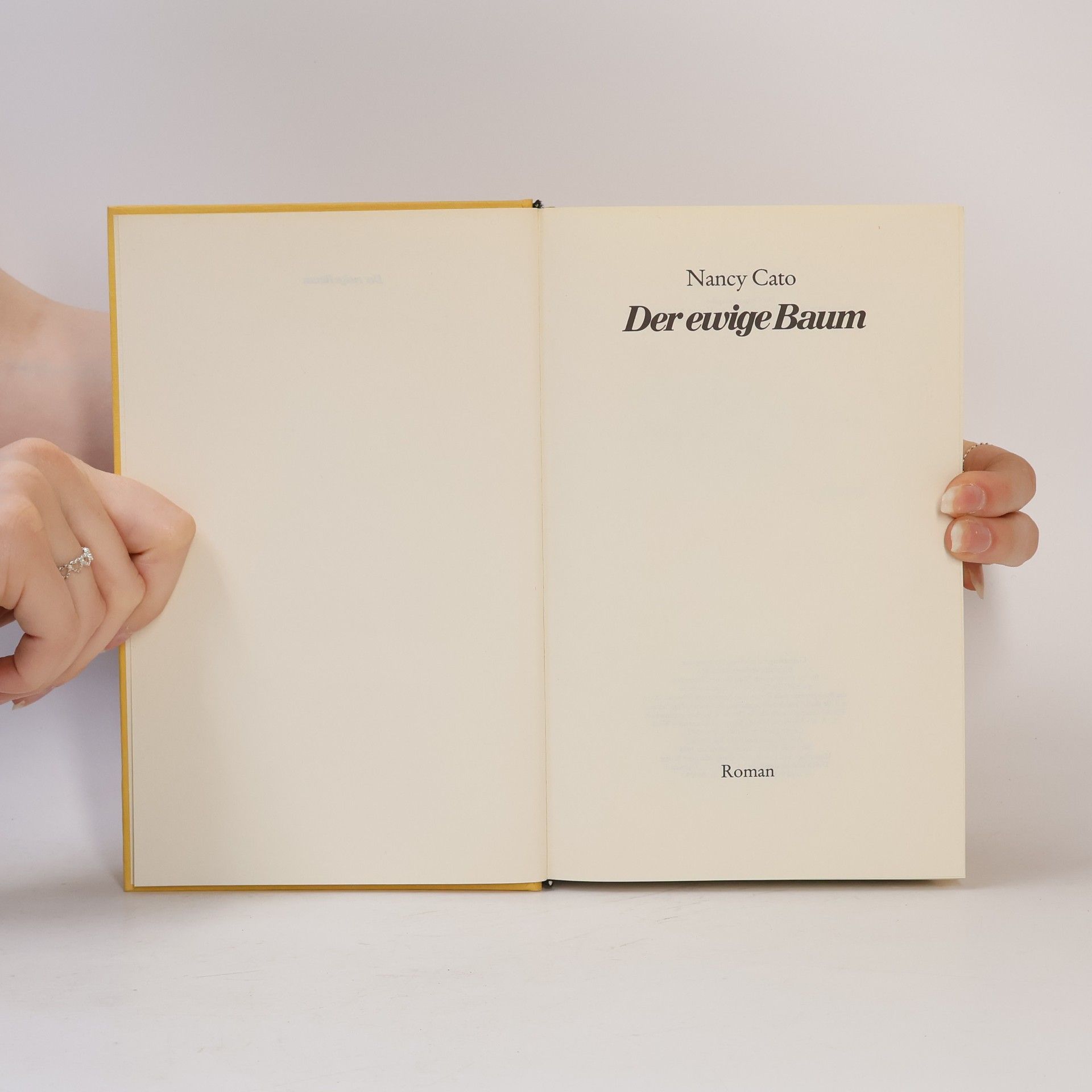 Nancy Cato Der ewige Baum