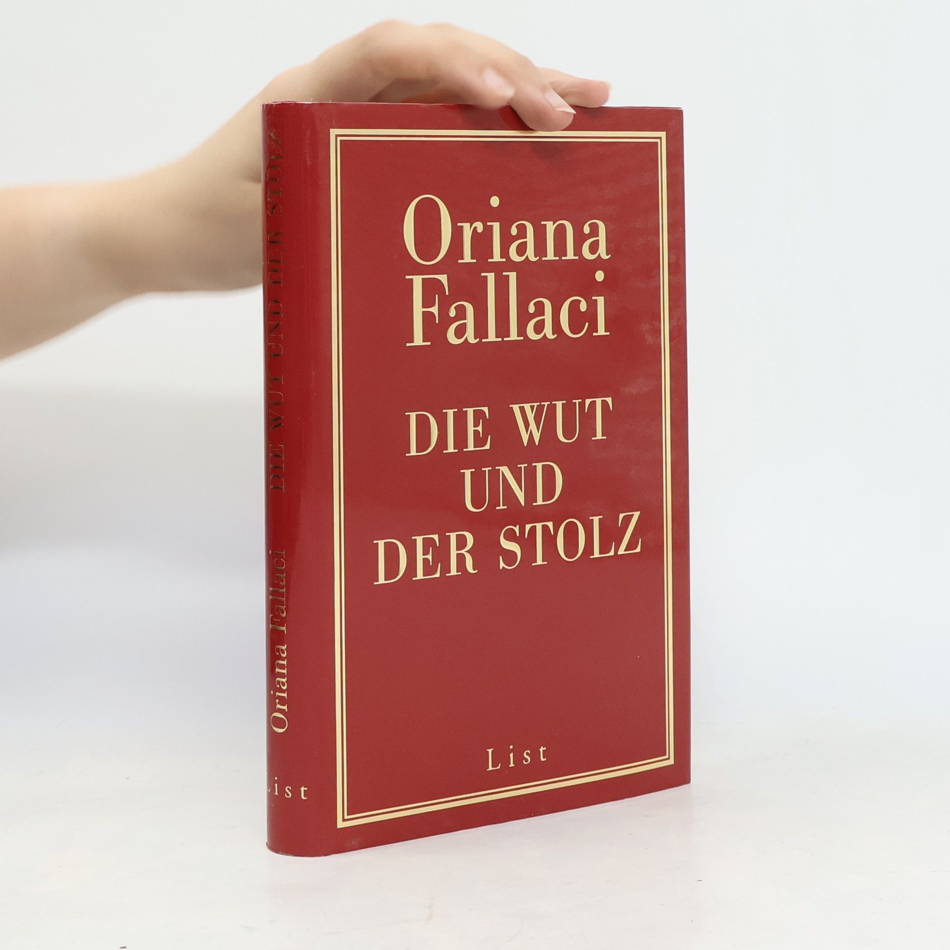 Oriana Fallaci Die Wut und der Stolz