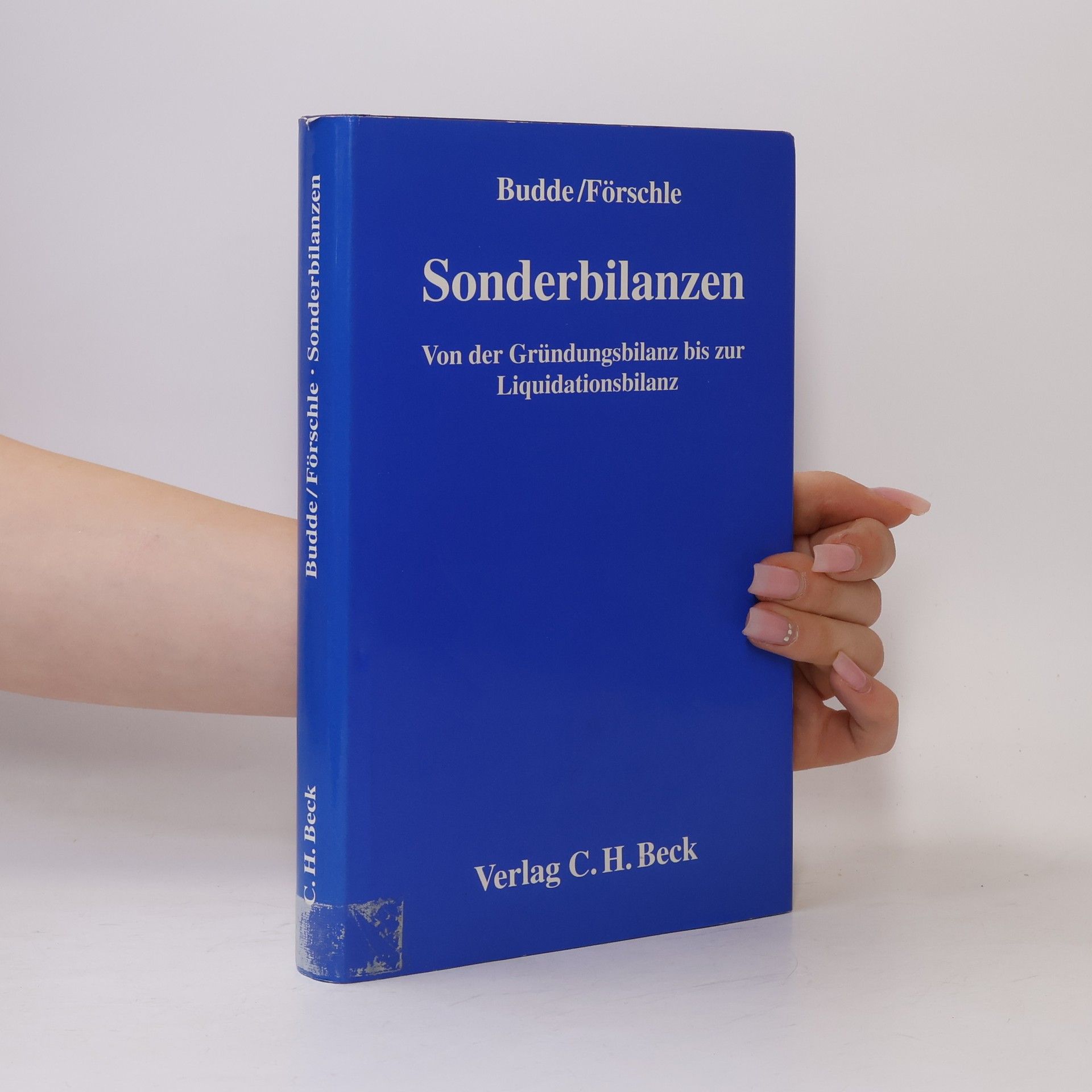 Wolfgang Dieter Budde Sonderbilanzen