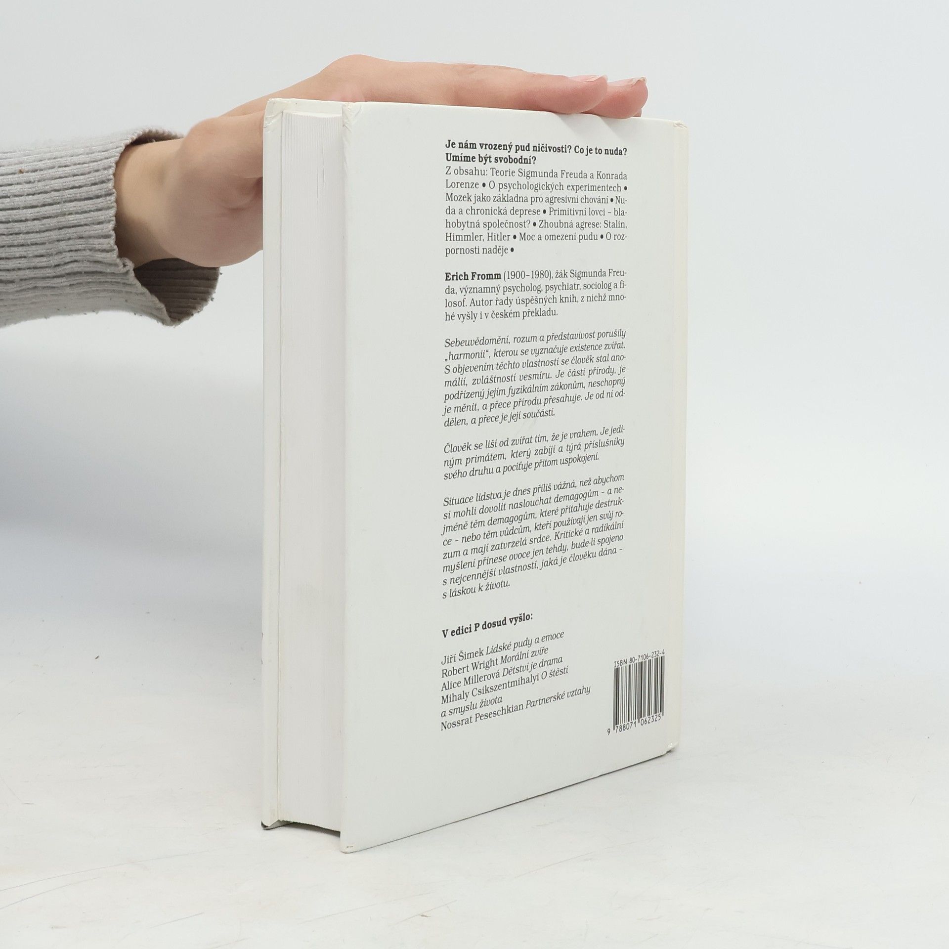 Erich Fromm Anatomie lidské destruktivity