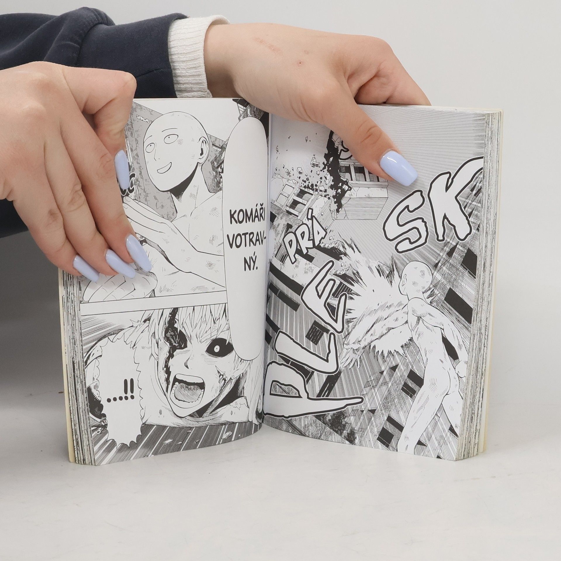 One One-Punch Man. 01, Jednou ranou