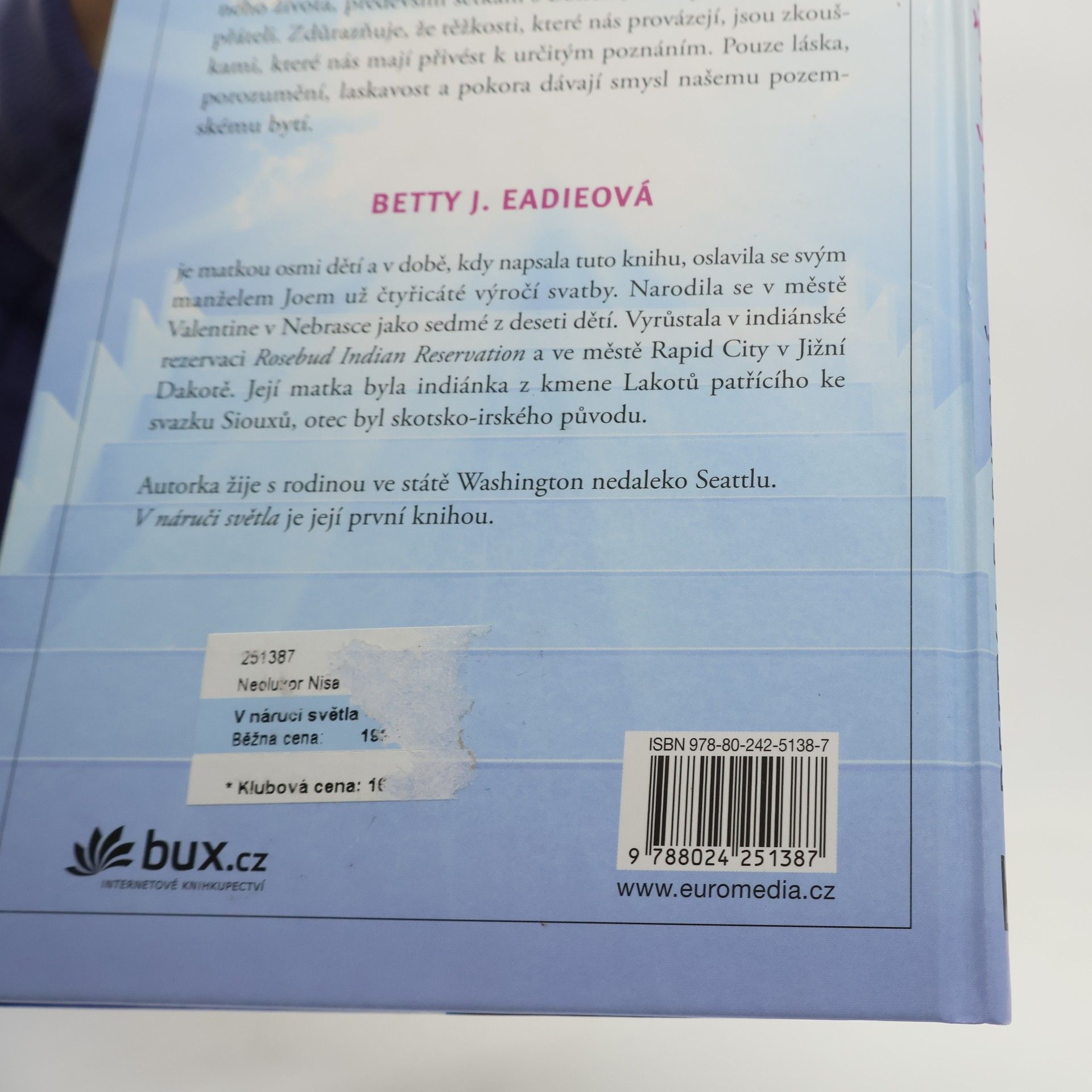 Betty J. Eadie V náruči světla