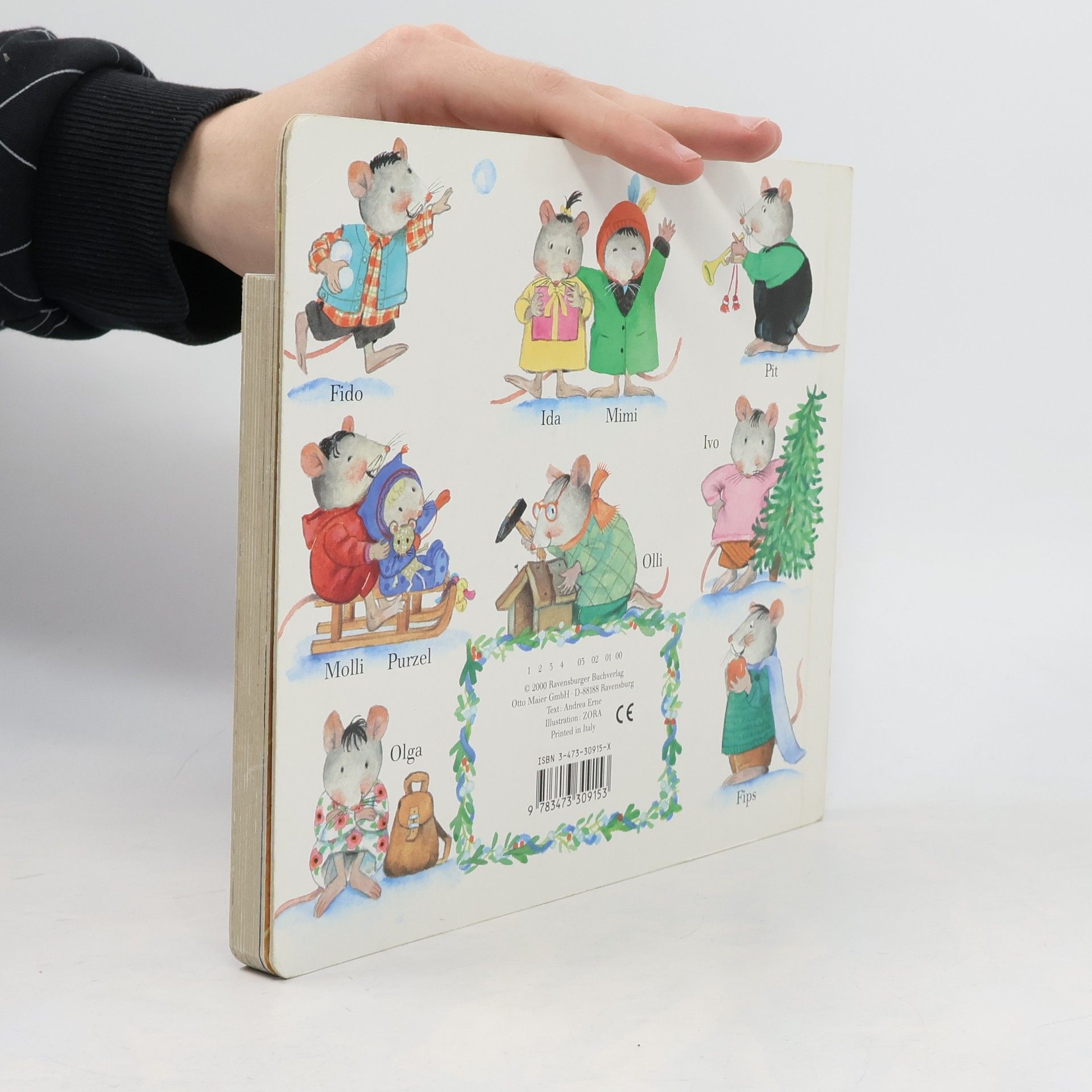 10 kleine Weihnachtsmäuse