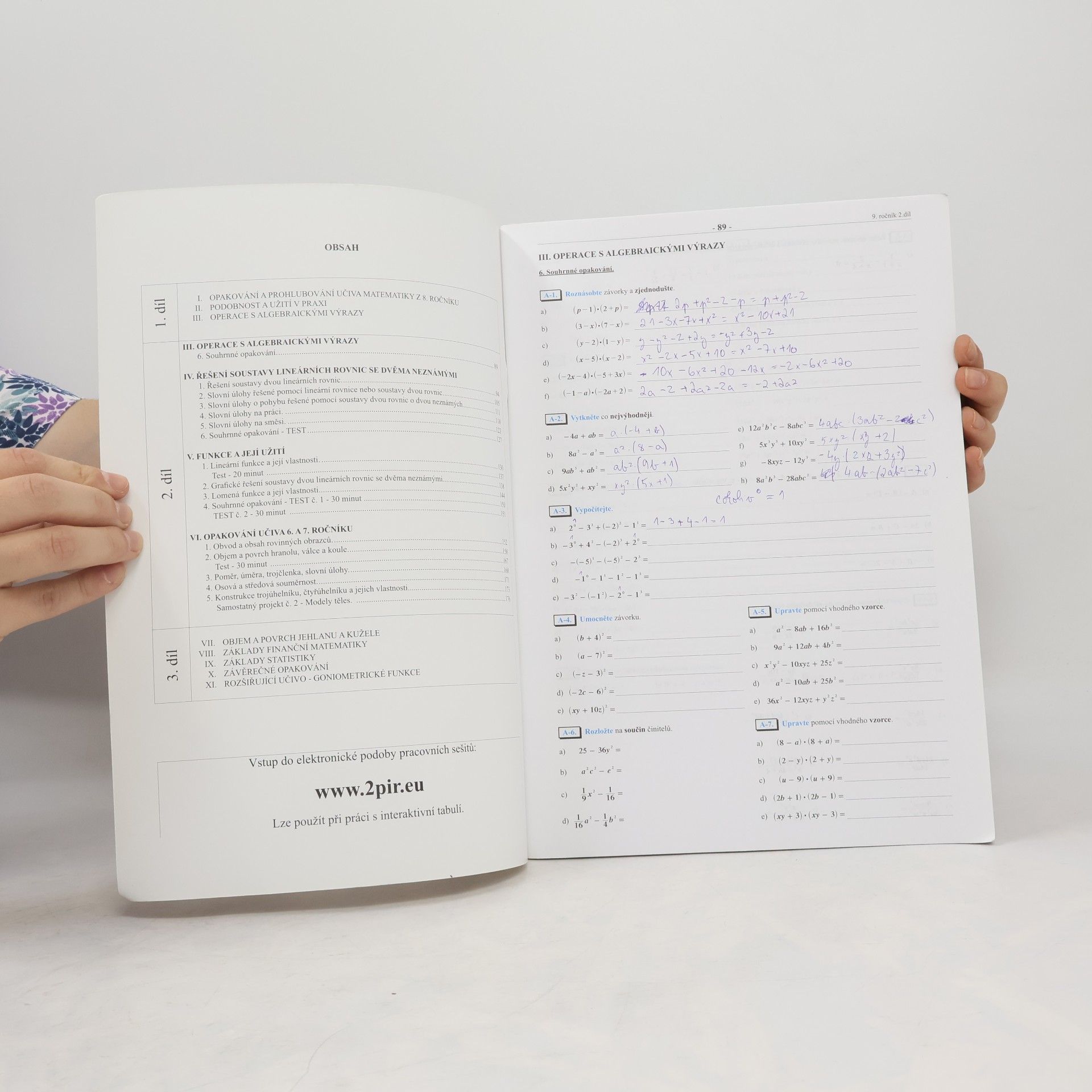 Slavomír Kočí Matematika 9. ročník, 2. díl
