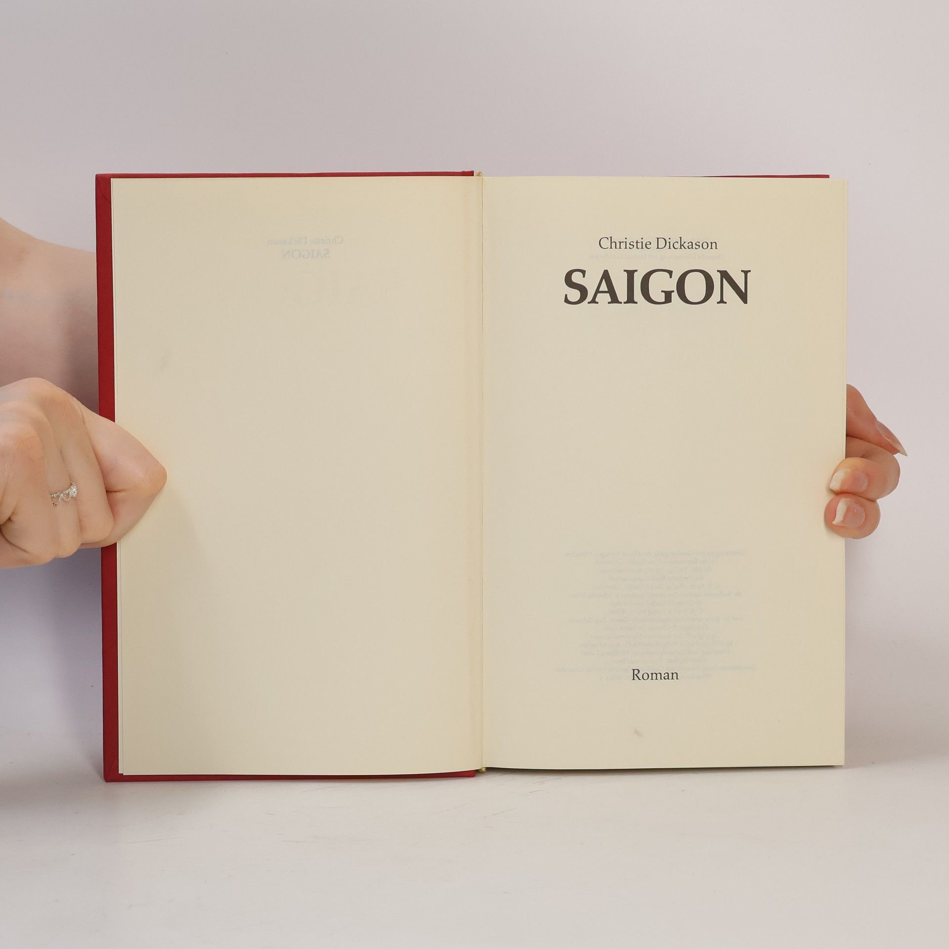 Christie Dickason Saigon