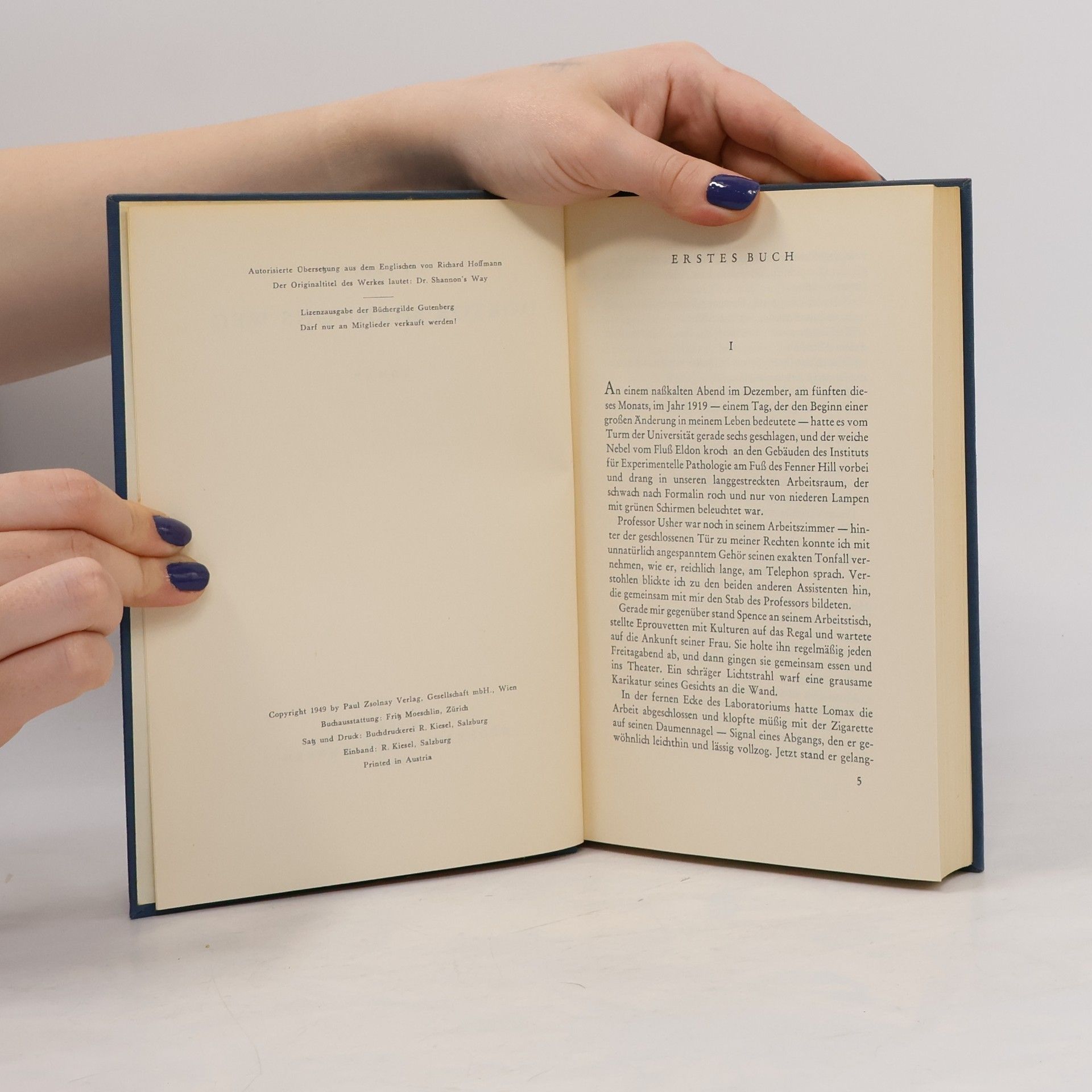 A. J. Cronin Doktor Shannons Weg
