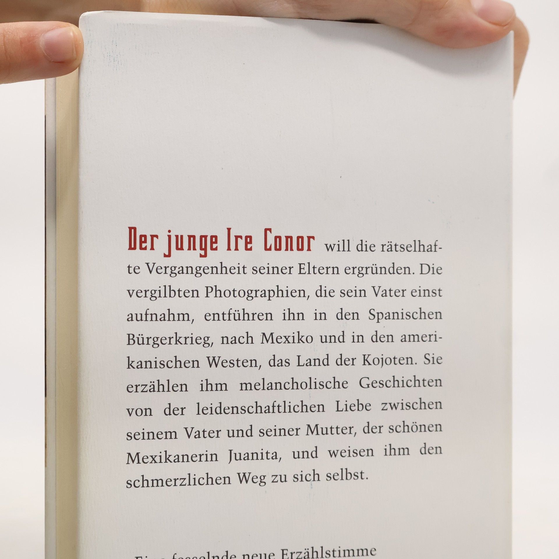 Colum McCann Gesang der Kojoten