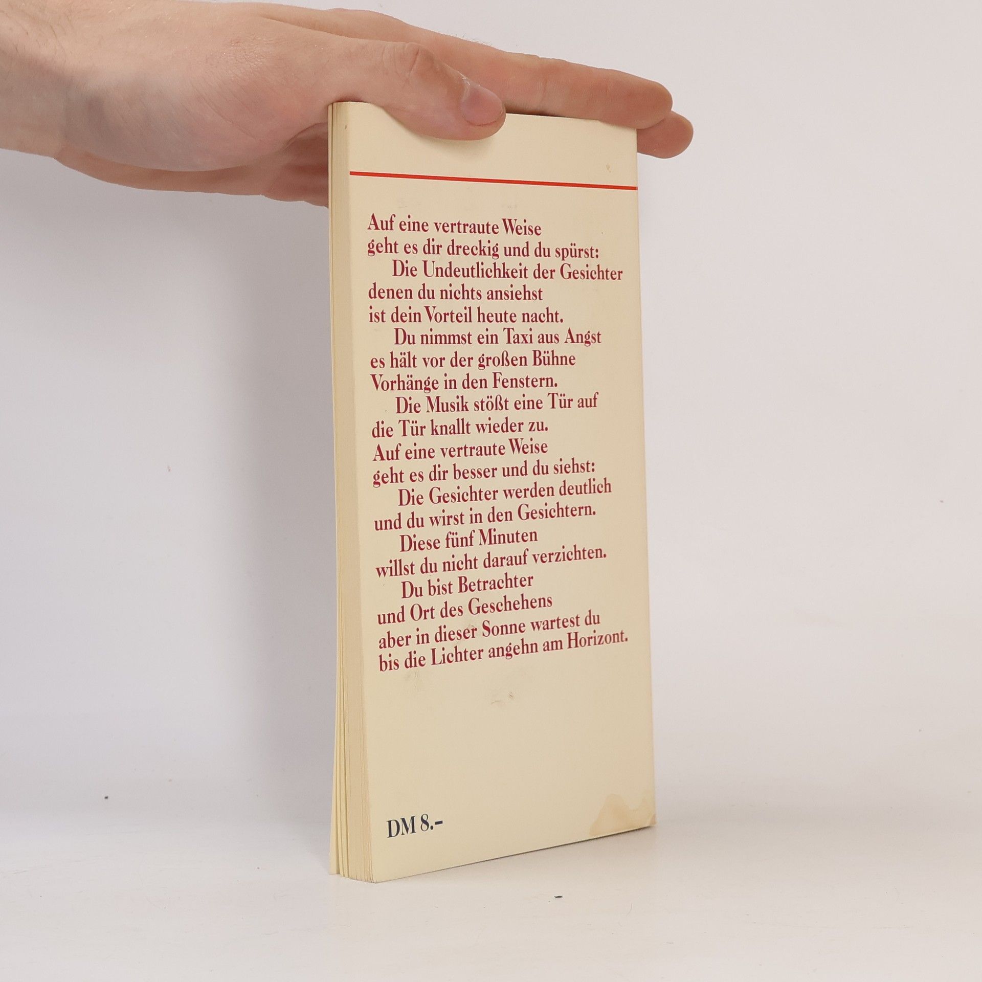 Bodo Morshäuser Alle Tage
