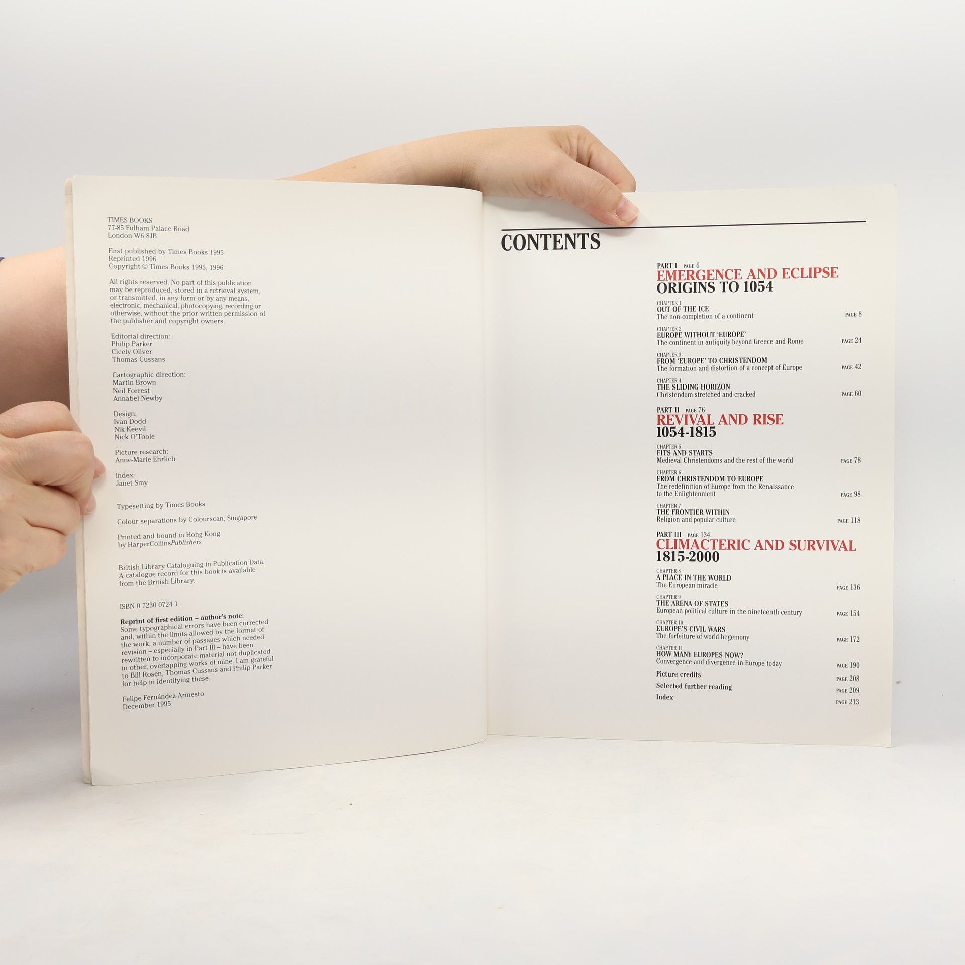 Felipe Fernández-Armesto The Times Illustrated History of Europe