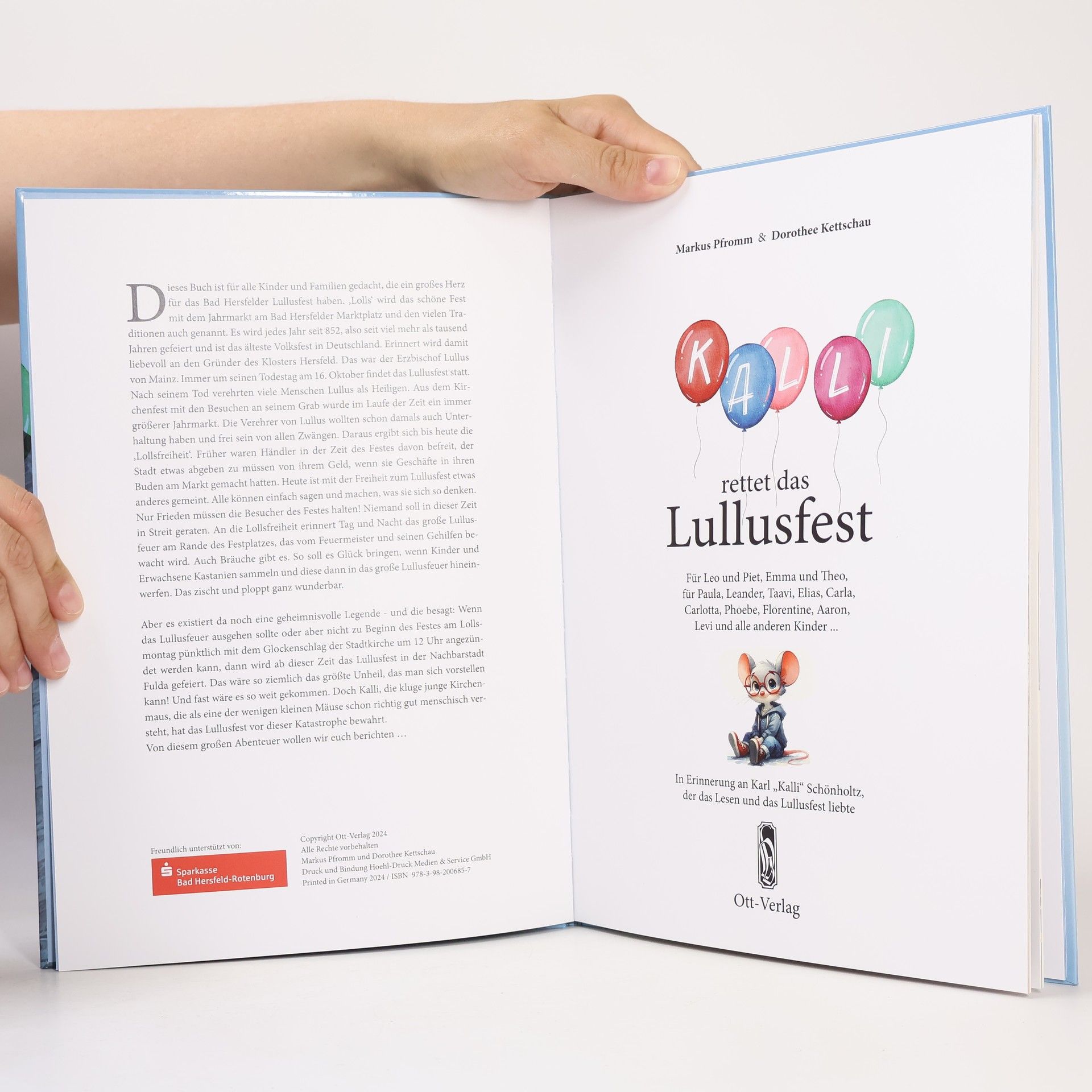 Markus Pfromm Kalli rettet das Lullusfest