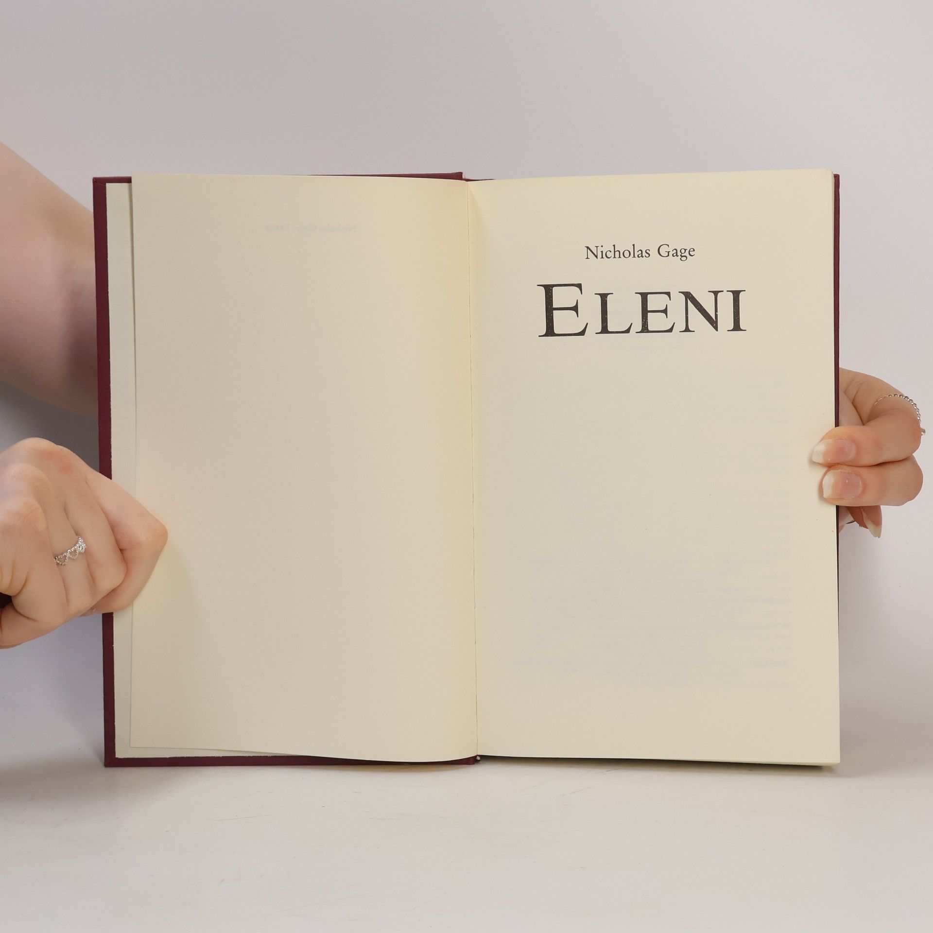 Nicholas Gage Eleni