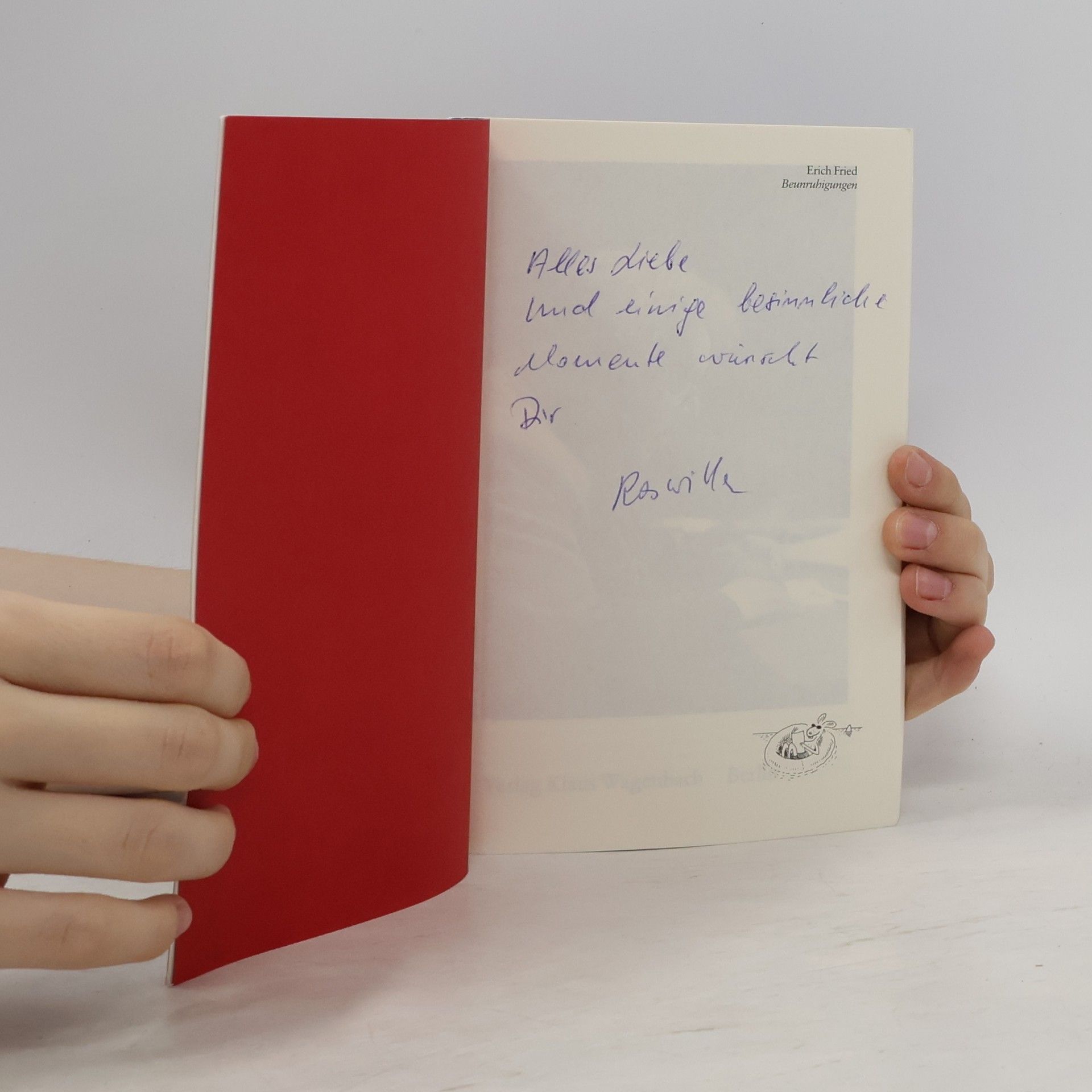Erich Fried Beunruhigungen. Gedichte